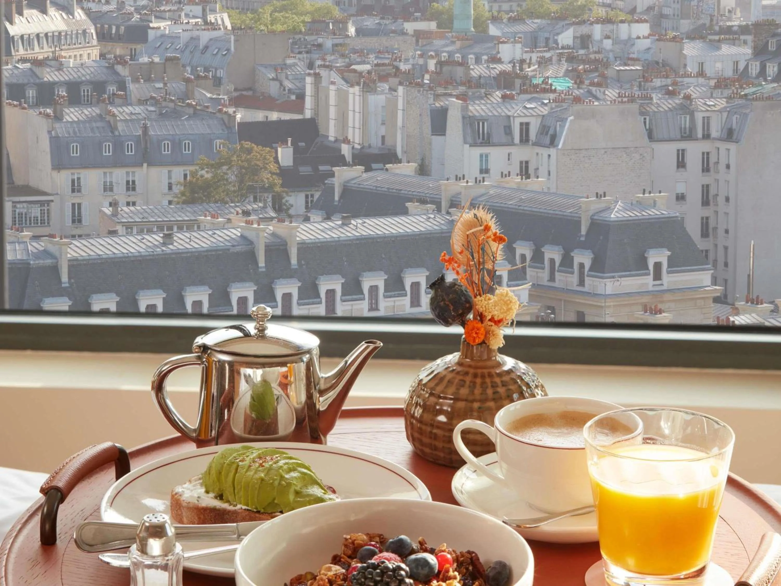 Bedroom in SO/ Paris Hotel