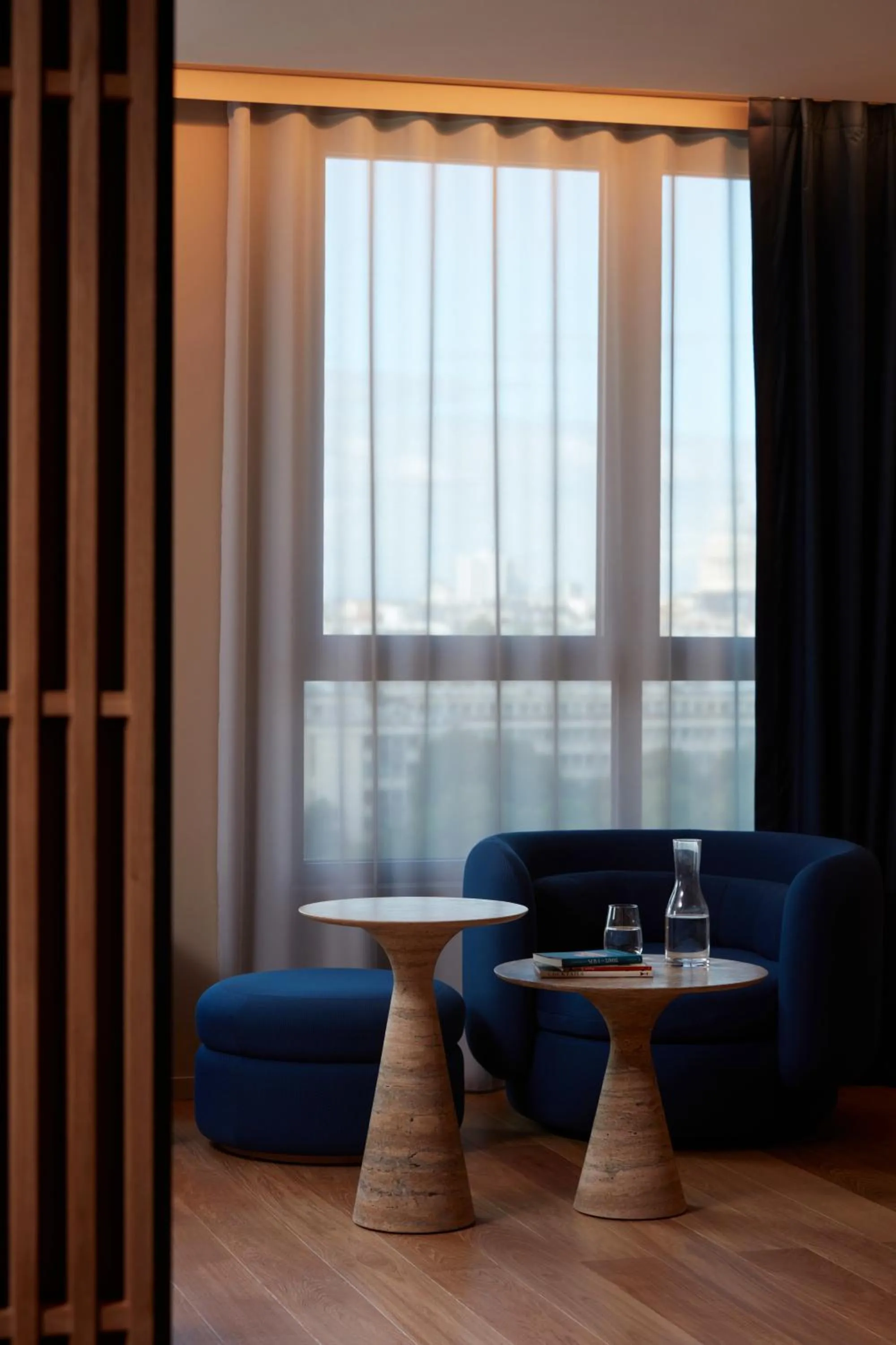 Seating area in SO/ Paris Hotel