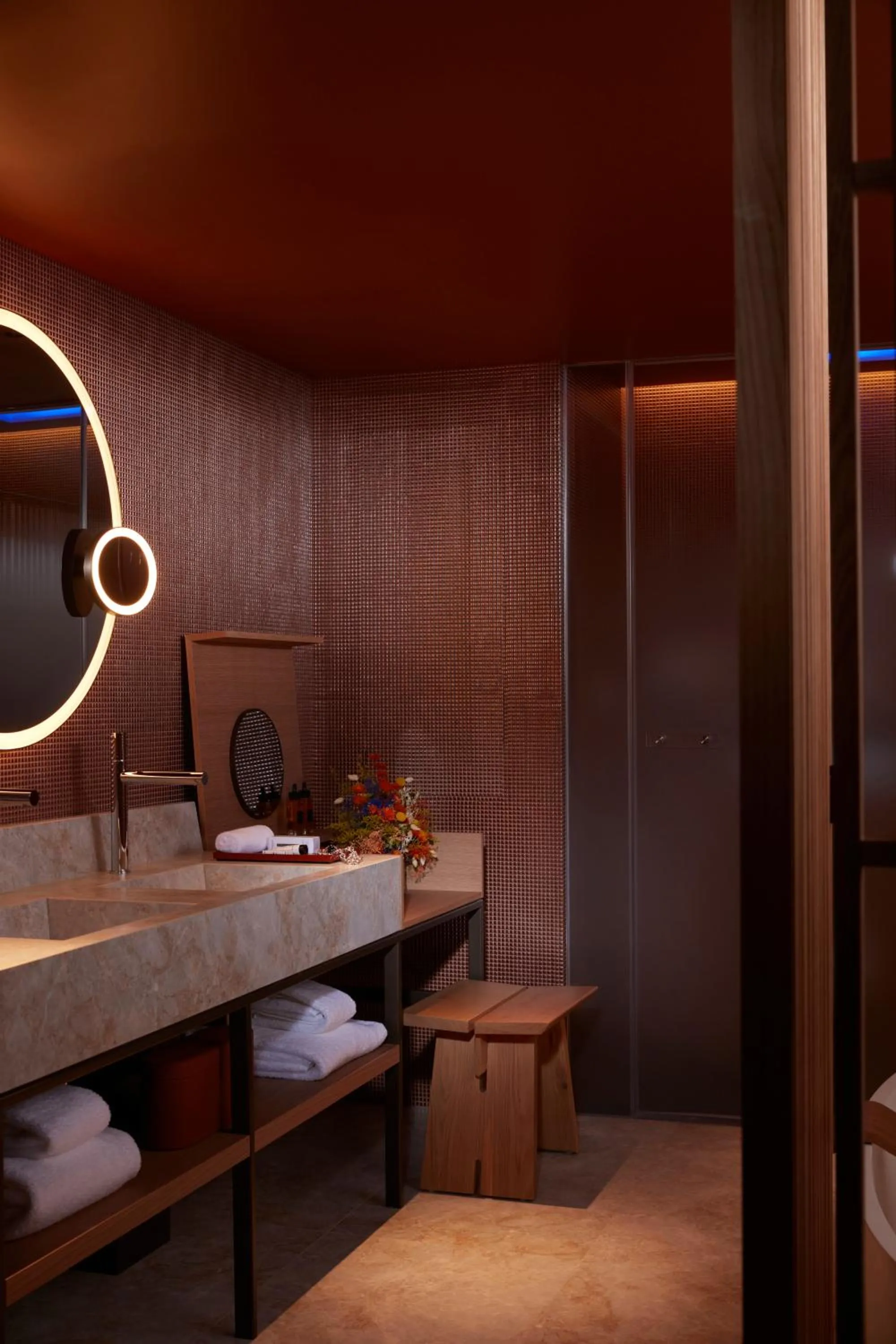 Bathroom in SO/ Paris Hotel