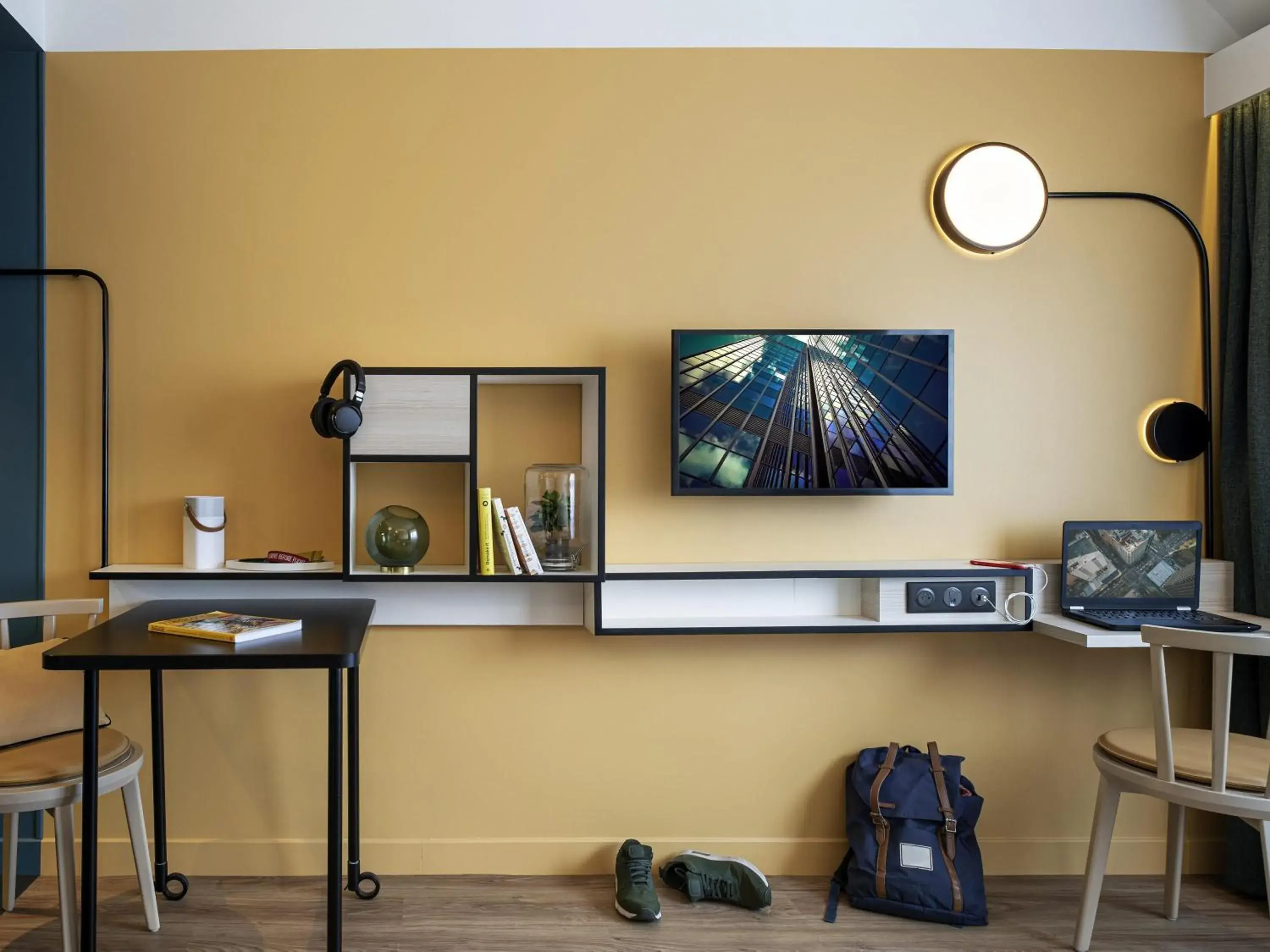 Bedroom in Aparthotel Adagio access Hamburg Bedroom in Aparthotel Adagio access Hamburg