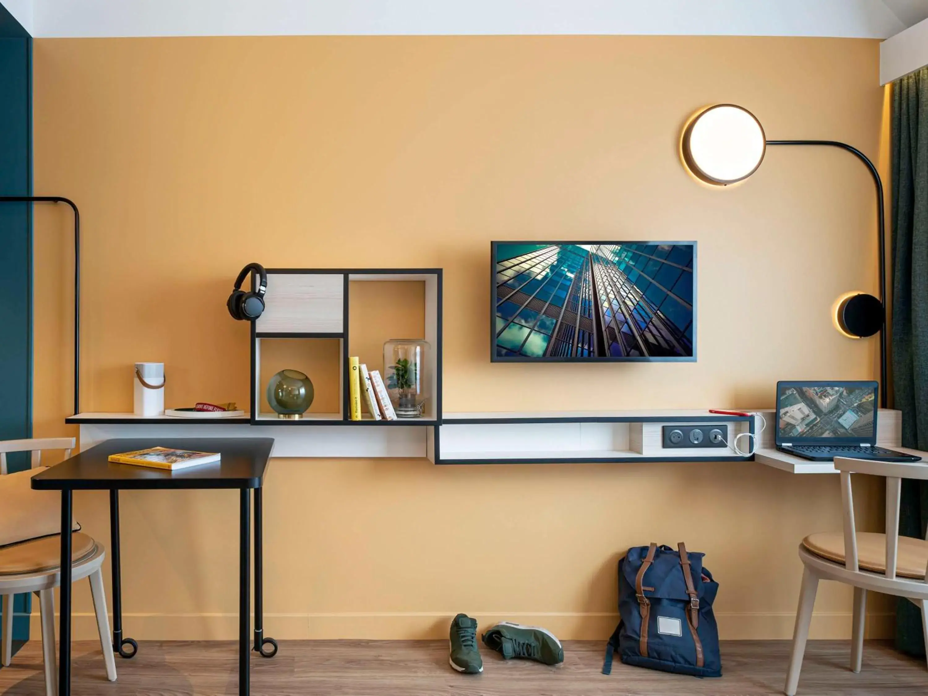 Bedroom in Aparthotel Adagio access Hamburg Bedroom in Aparthotel Adagio access Hamburg