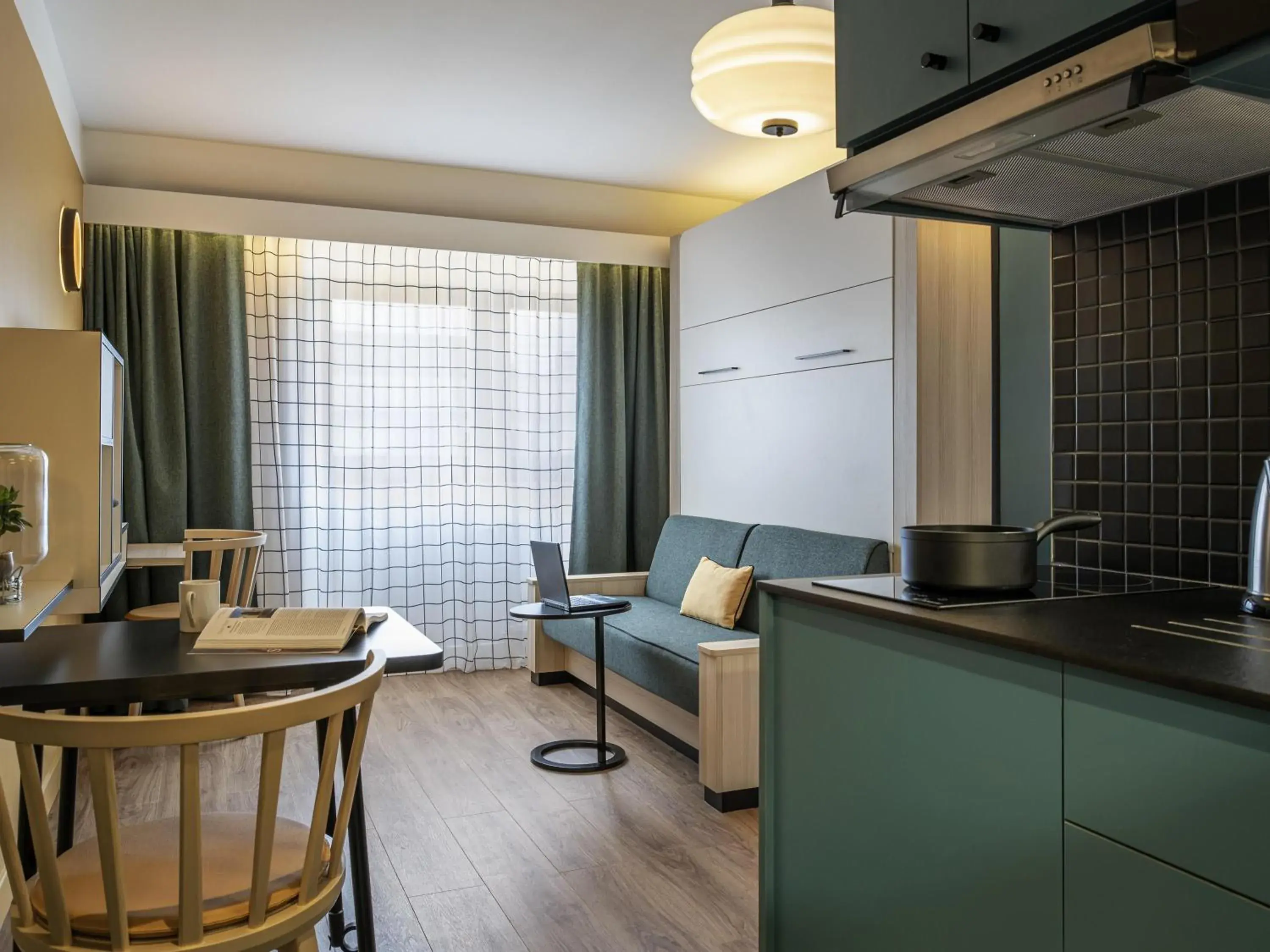 Bedroom in Aparthotel Adagio access Hamburg Bedroom in Aparthotel Adagio access Hamburg