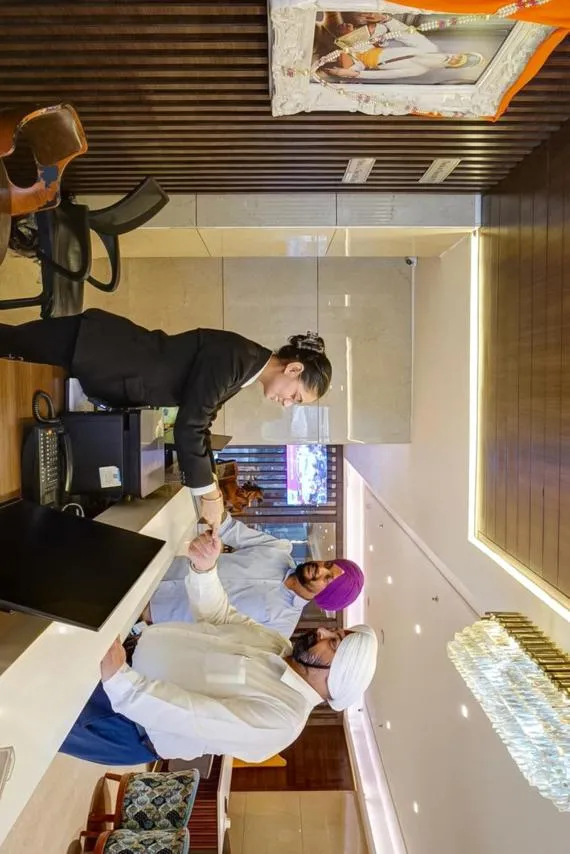 Lobby or reception in SANDOZ Pribson Hotel near Golden Temple