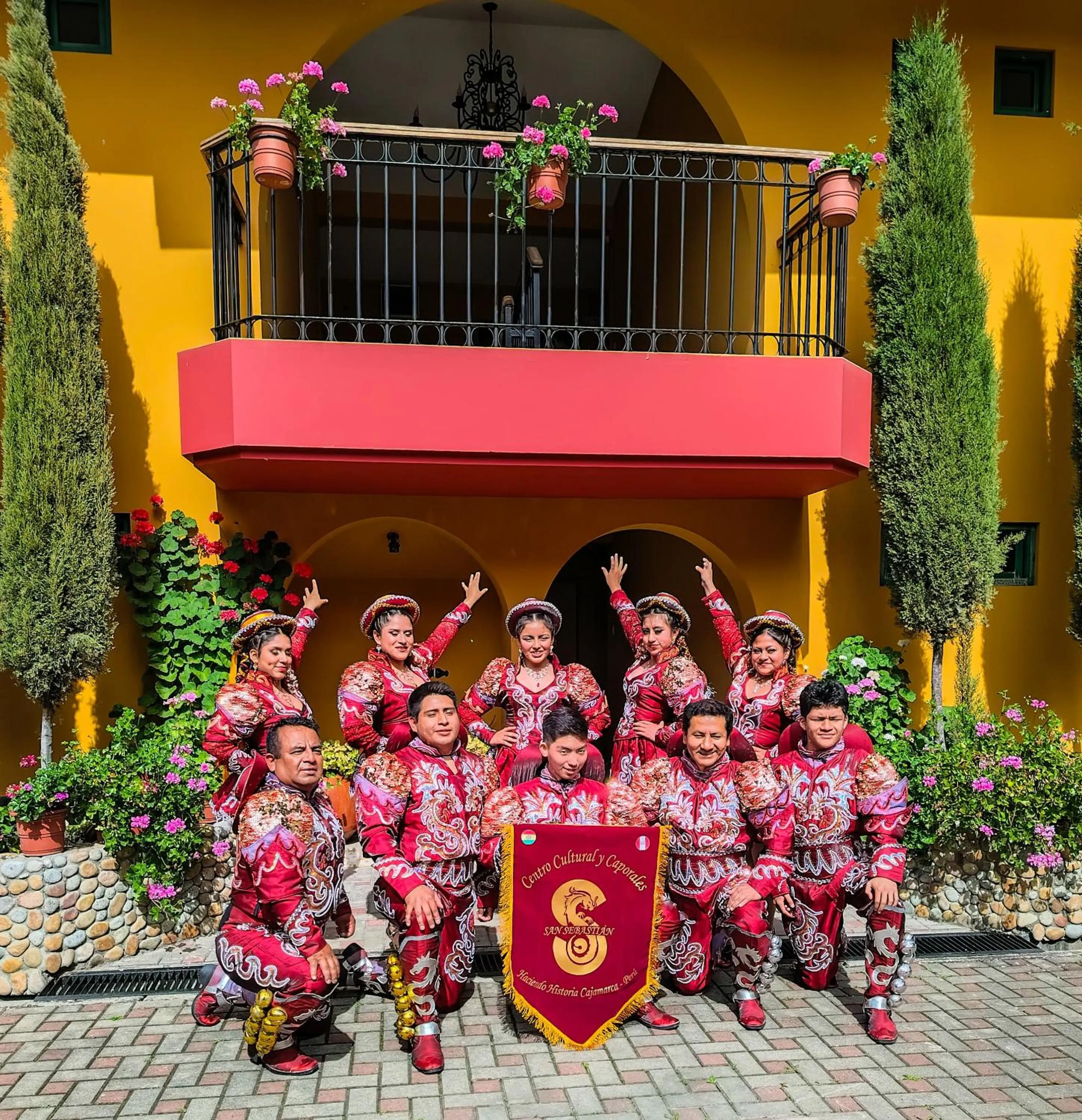 Patio in Hotel Tartar