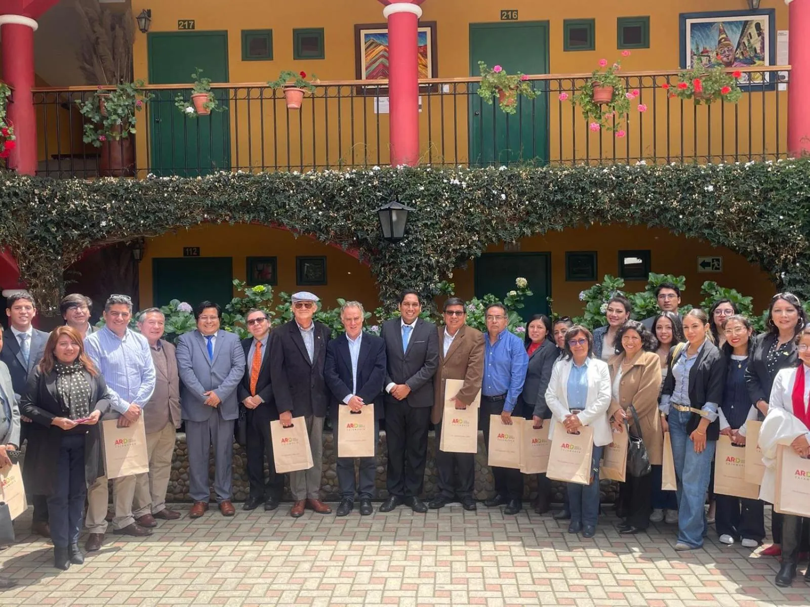 Patio in Hotel Tartar