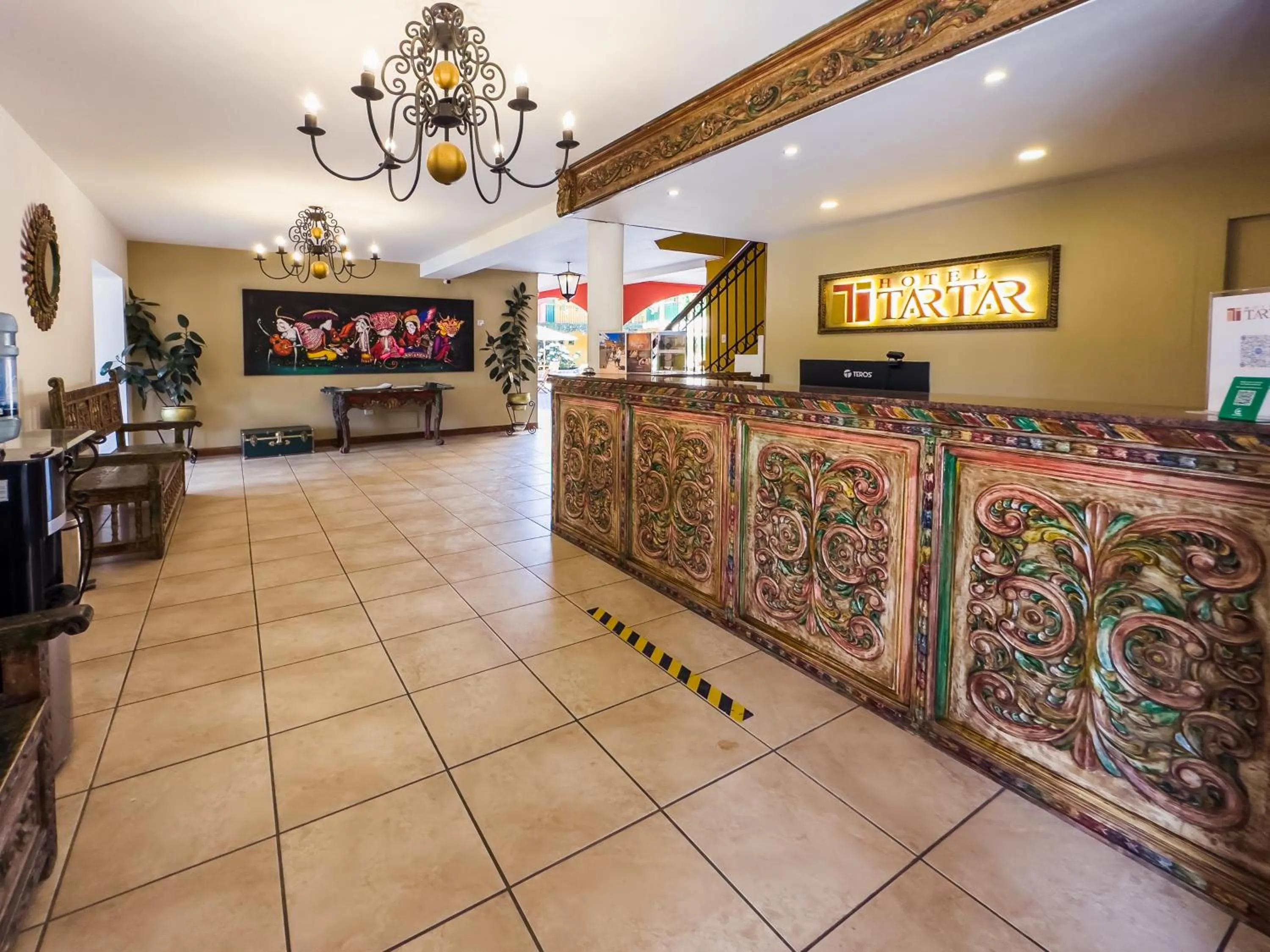 Lobby or reception in Hotel Tartar