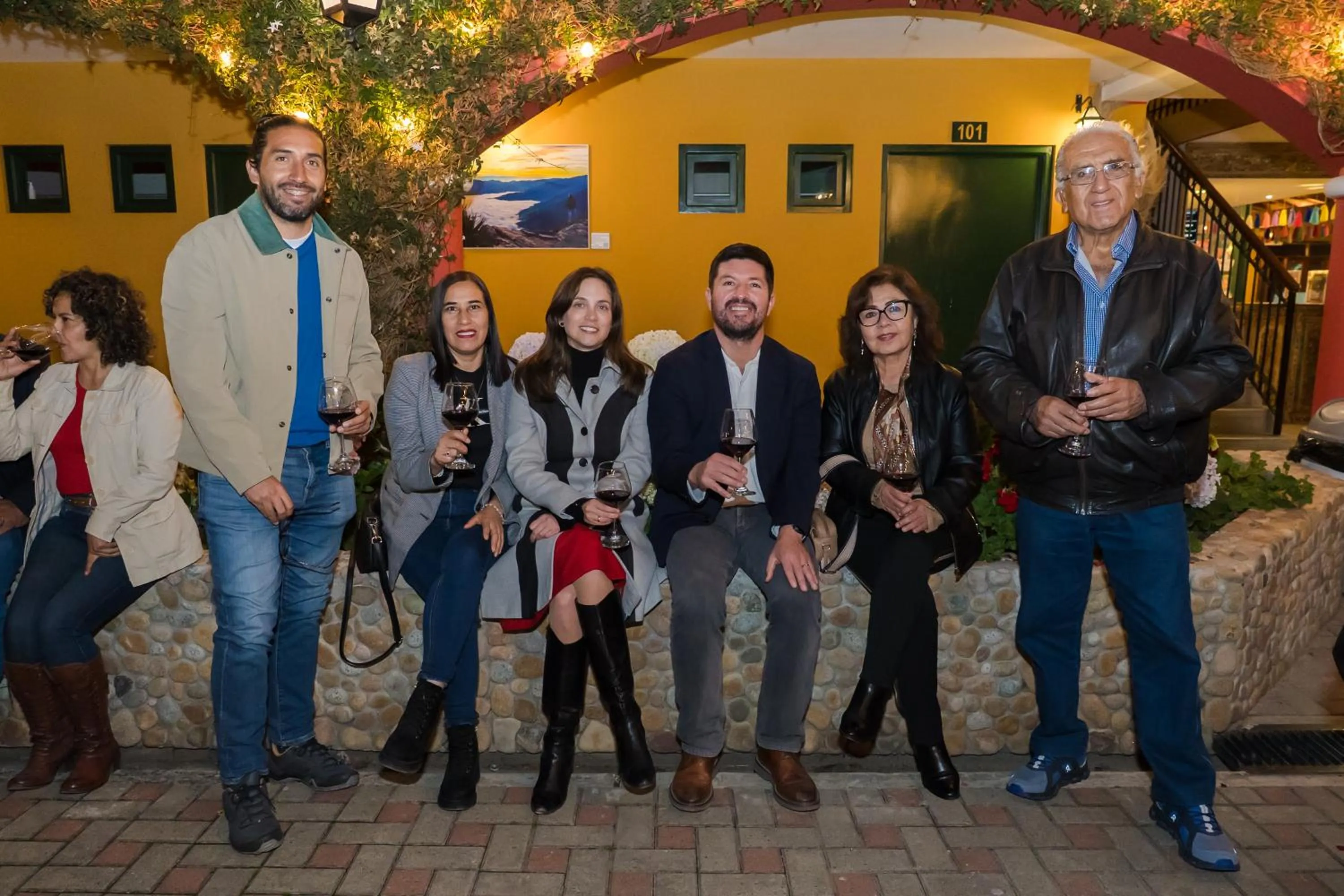 Patio in Hotel Tartar