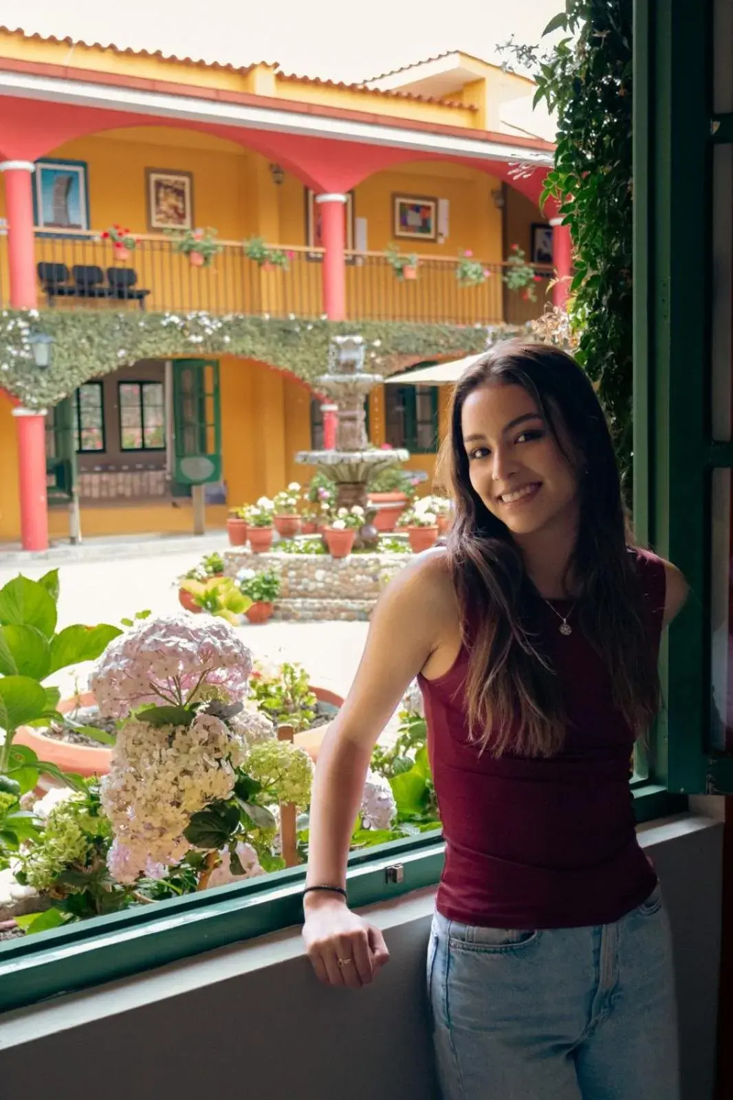 Garden view in Hotel Tartar Garden view in Hotel Tartar