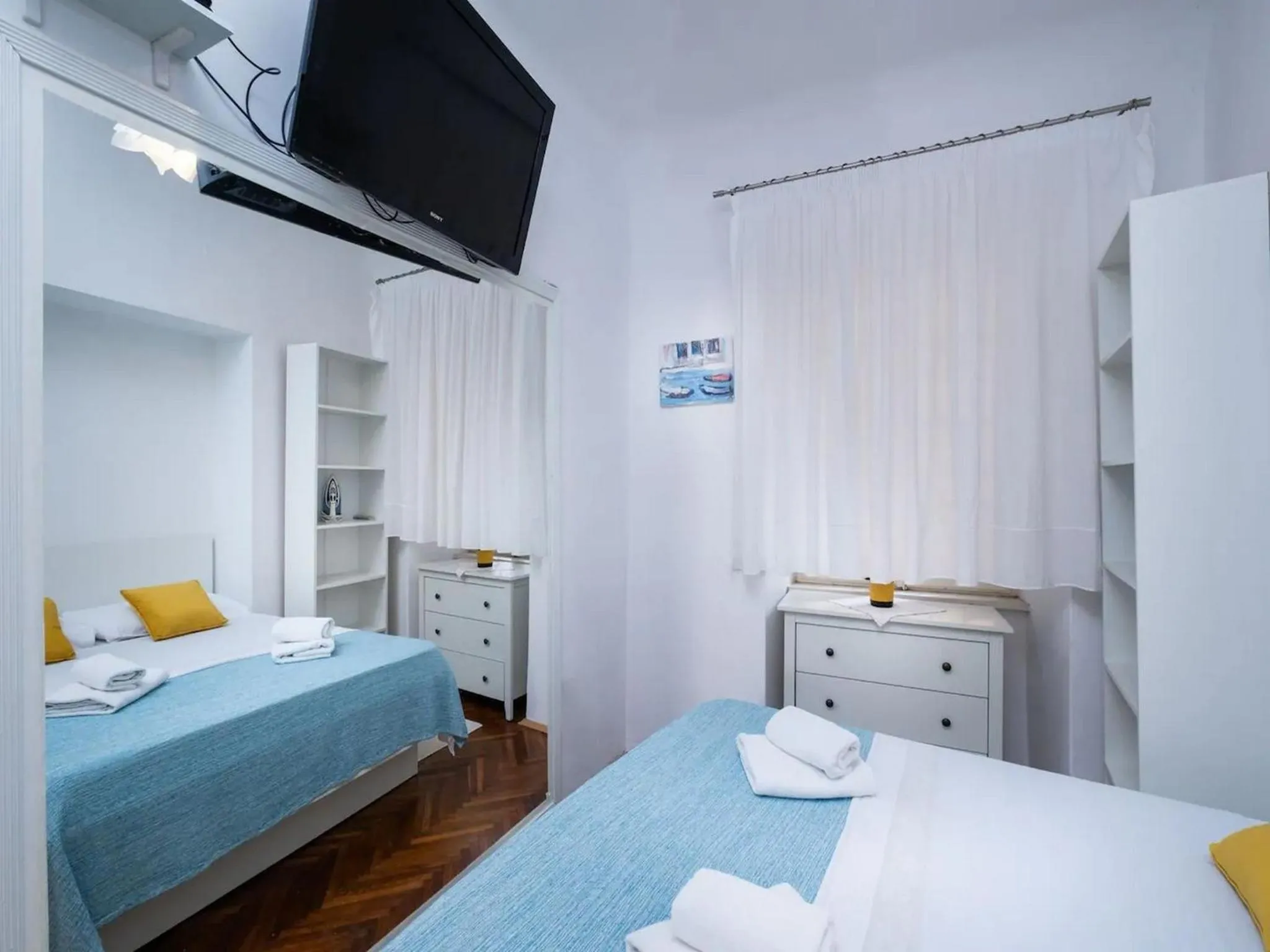 Bedroom, Bed in Apartment Jany