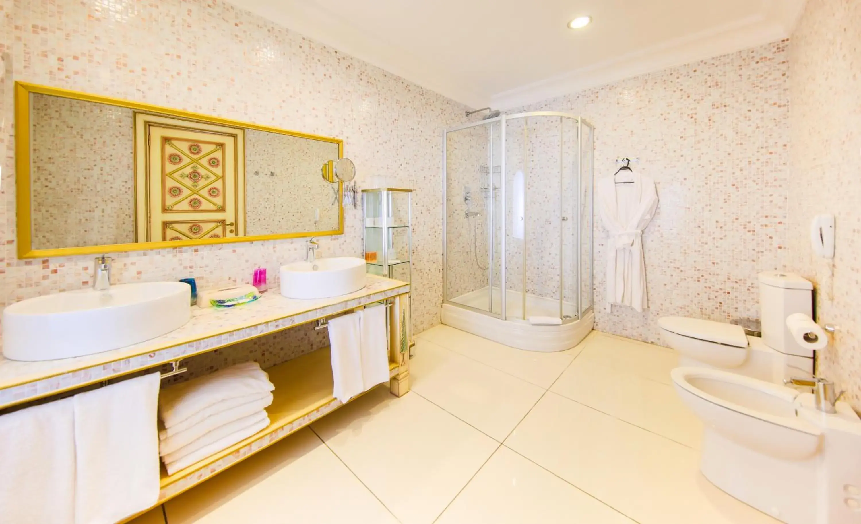 Bathroom in Salmakis Resort & Spa Bathroom in Salmakis Resort & Spa