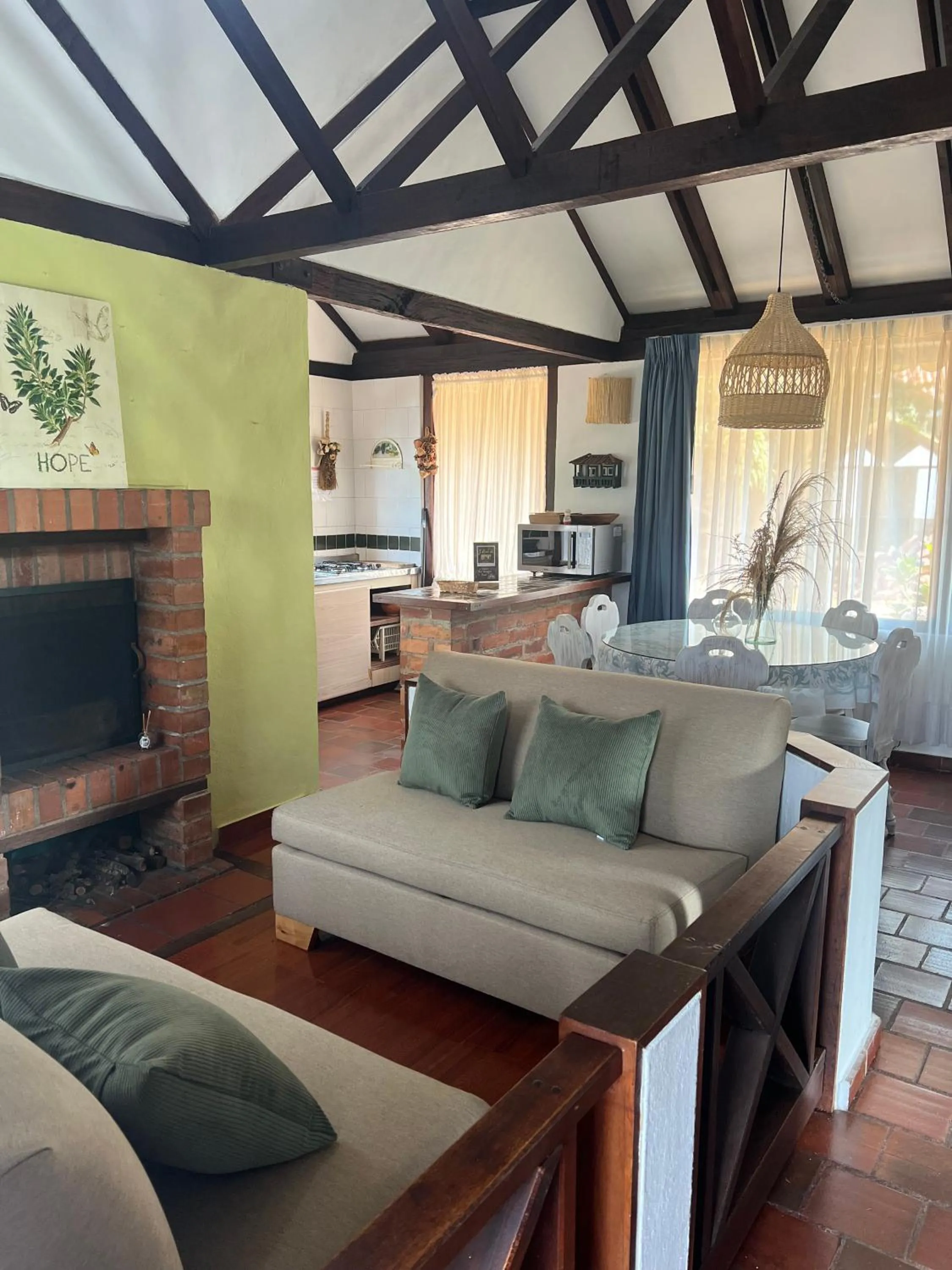 Living room in Chalet Andino Sesquile