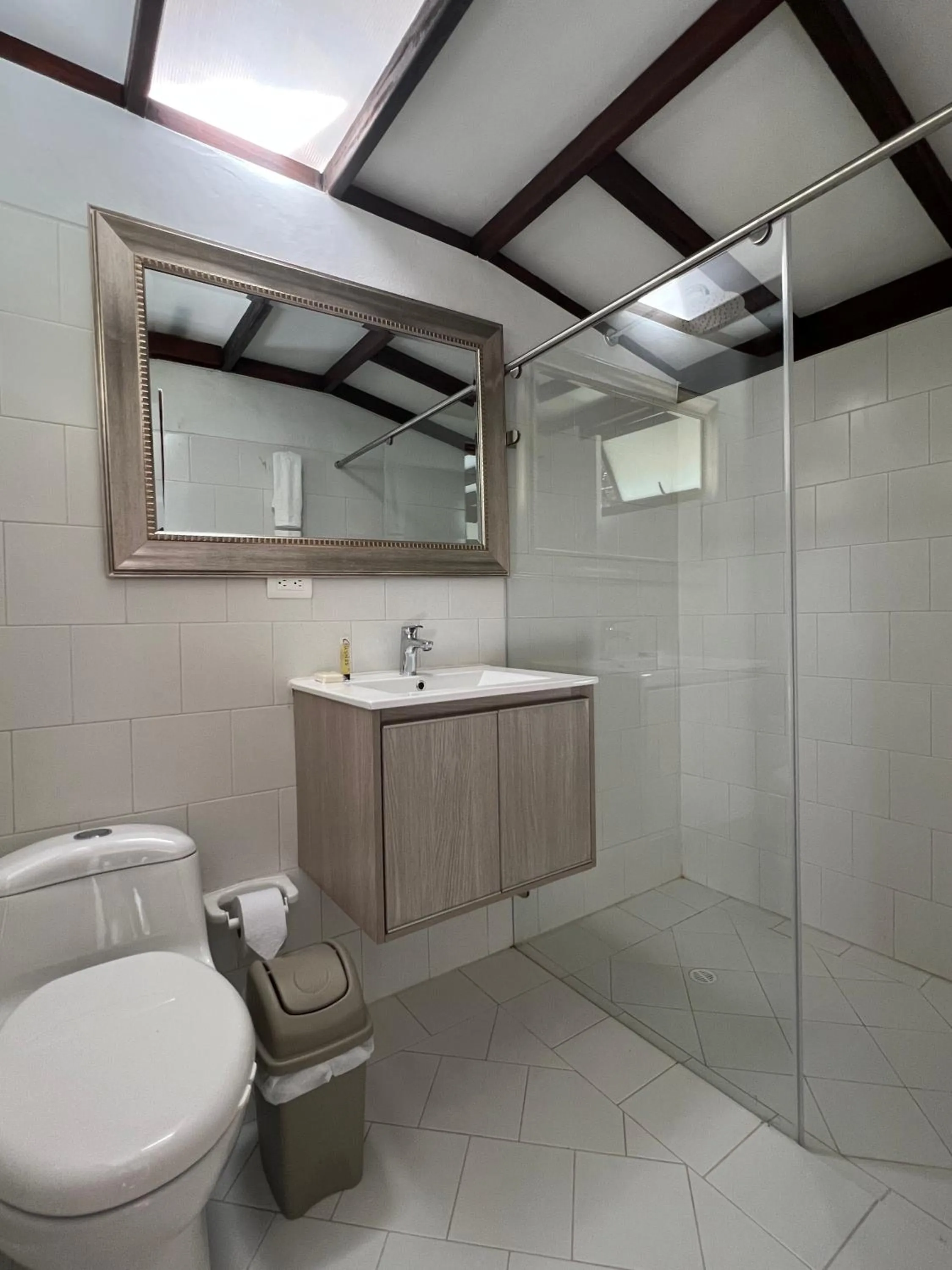 Shower in Chalet Andino Sesquile
