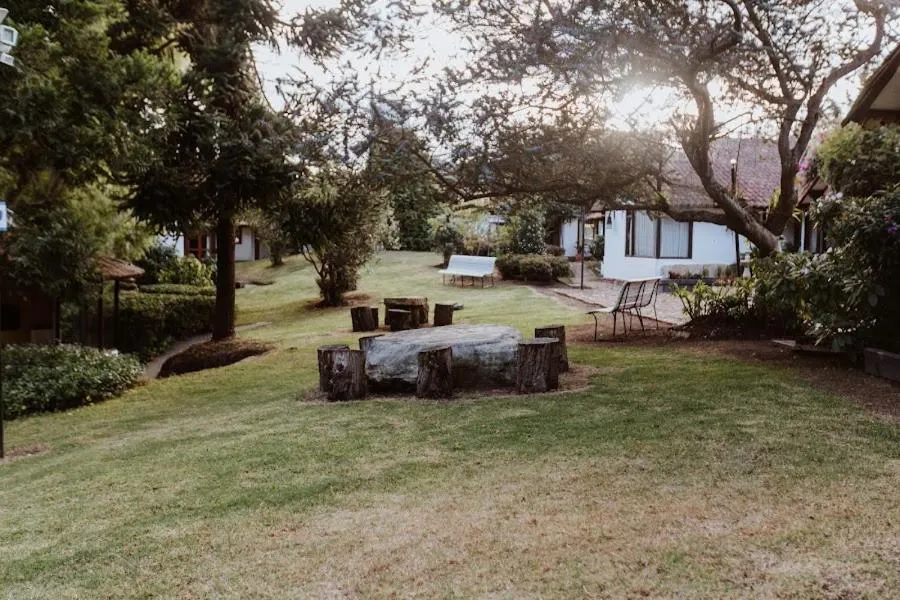 Garden in Chalet Andino Sesquile