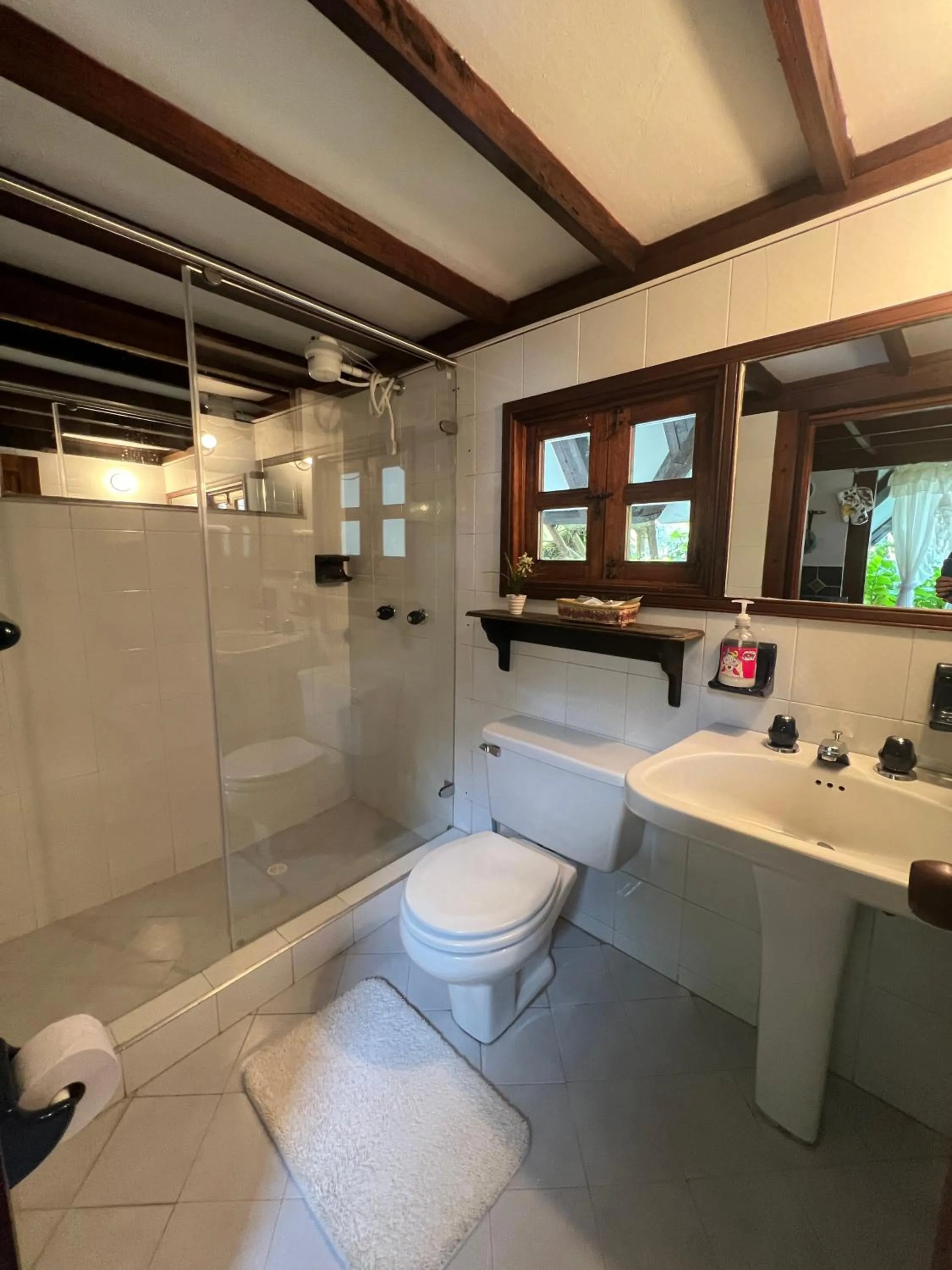 Shower in Chalet Andino Sesquile