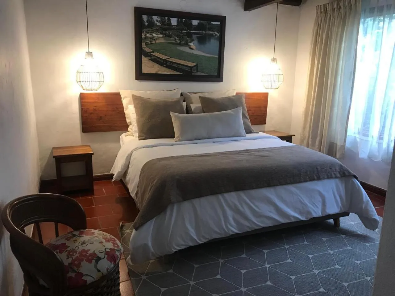 Bed in Chalet Andino Sesquile