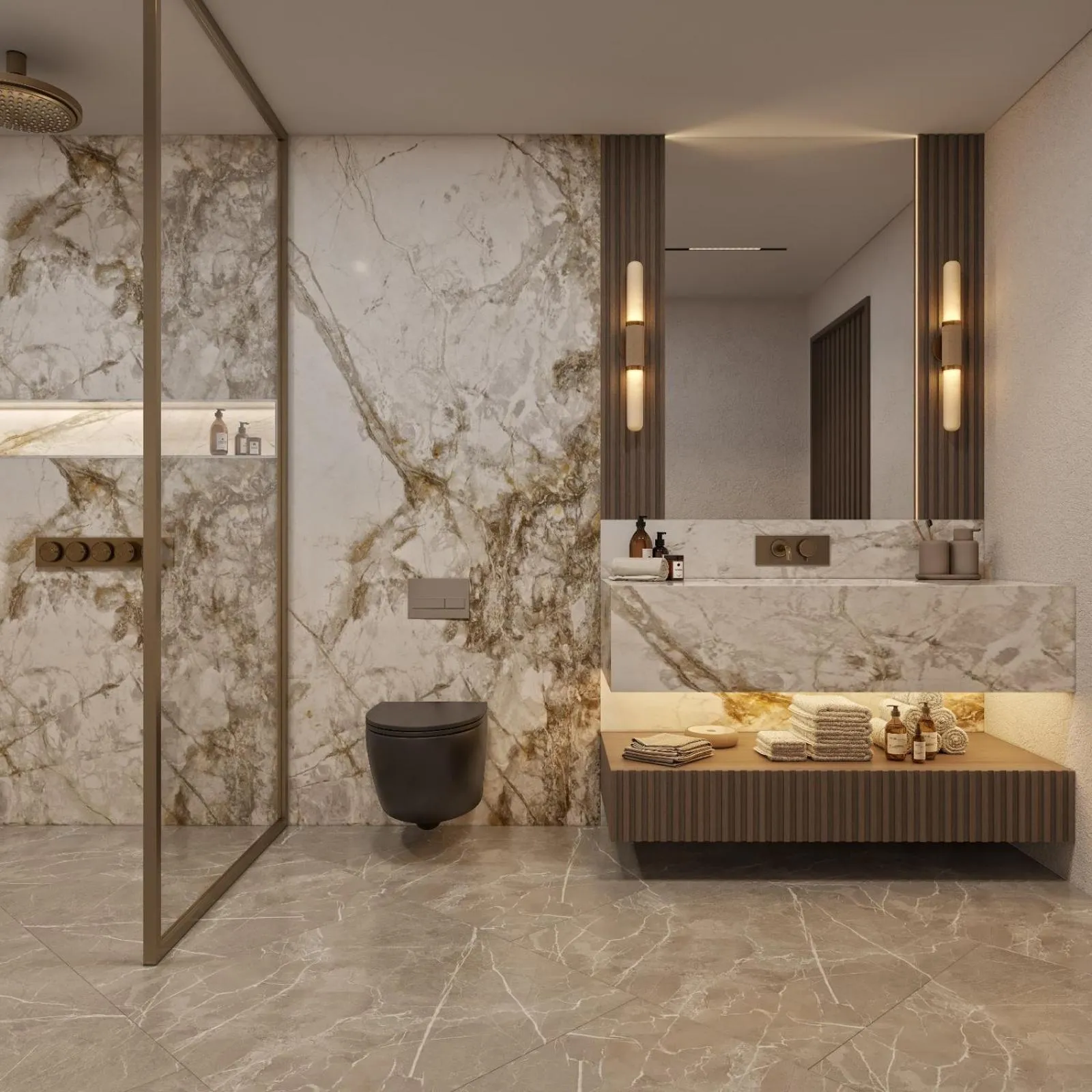 Bathroom in Mövenpick Resort Antalya Tekirova - Ultra All Inclusive