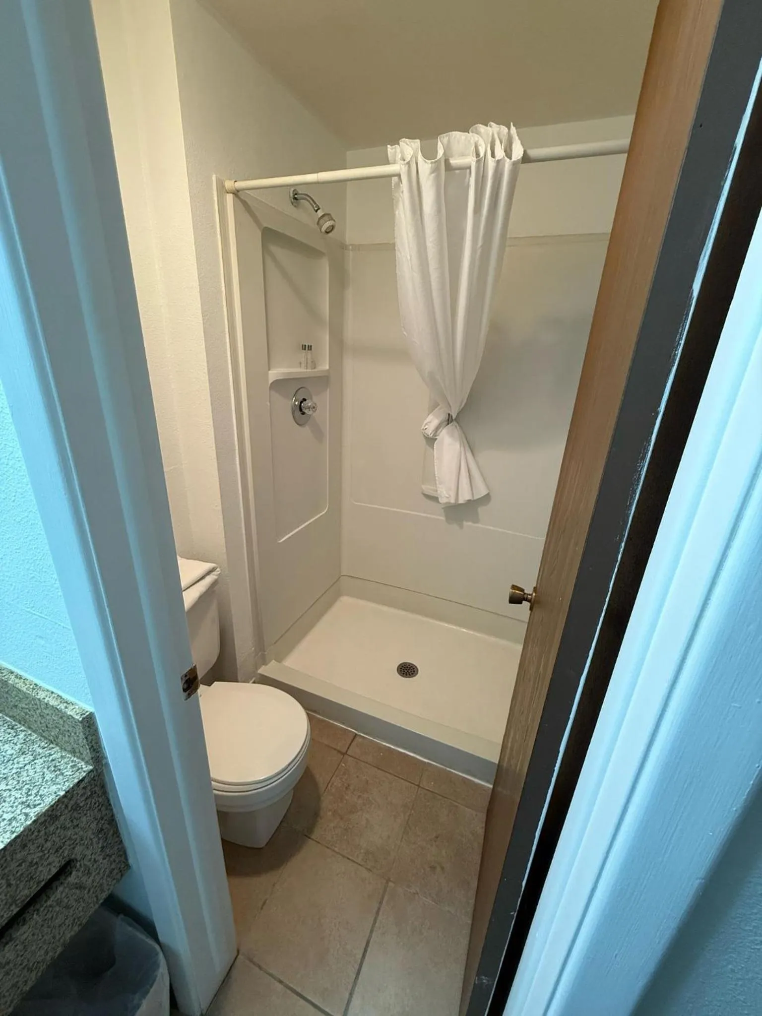 Shower in Richland Inn and Suites