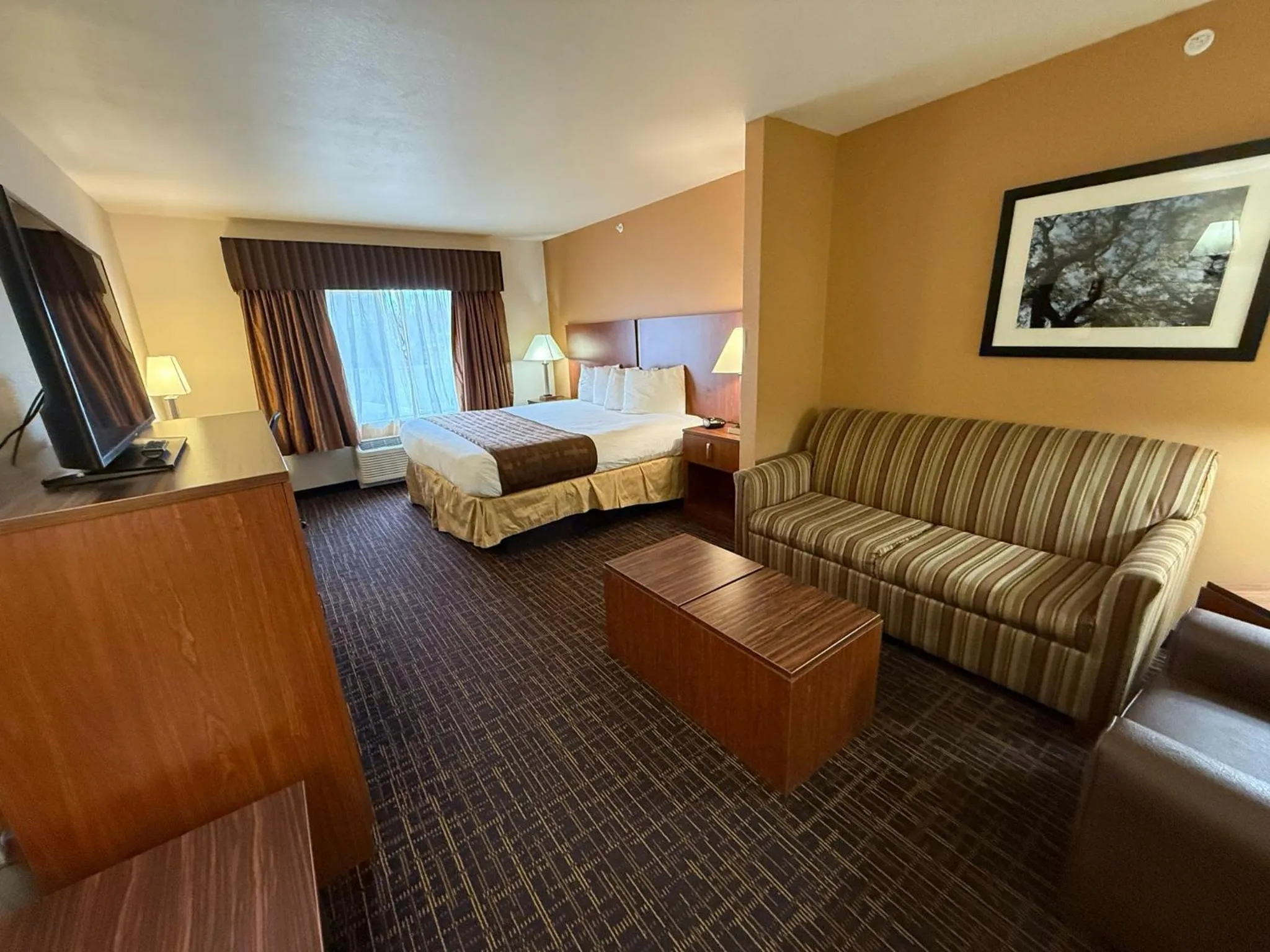 Photo of the whole room, Bed in Richland Inn and Suites