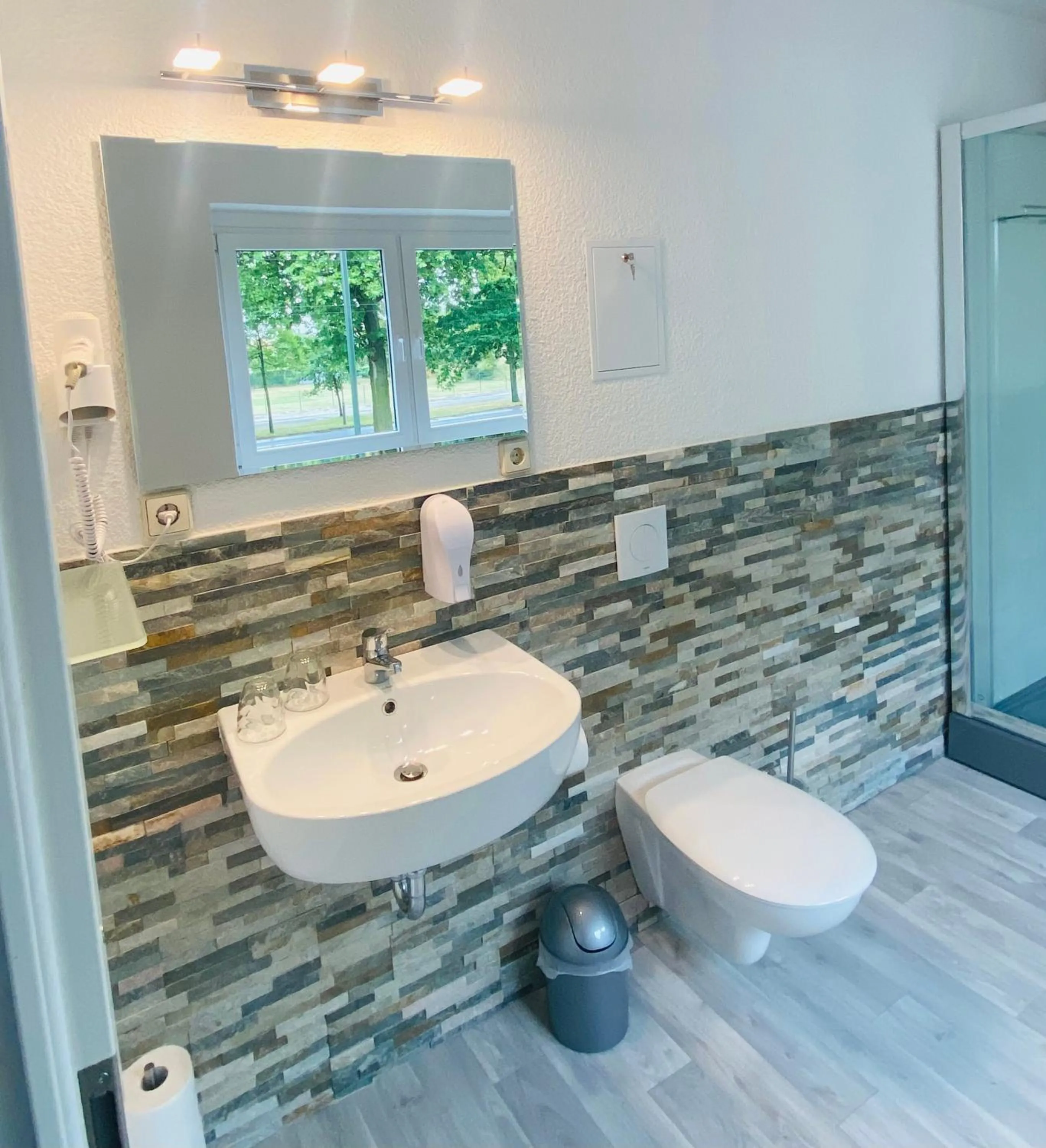 Bathroom in Hotel 22