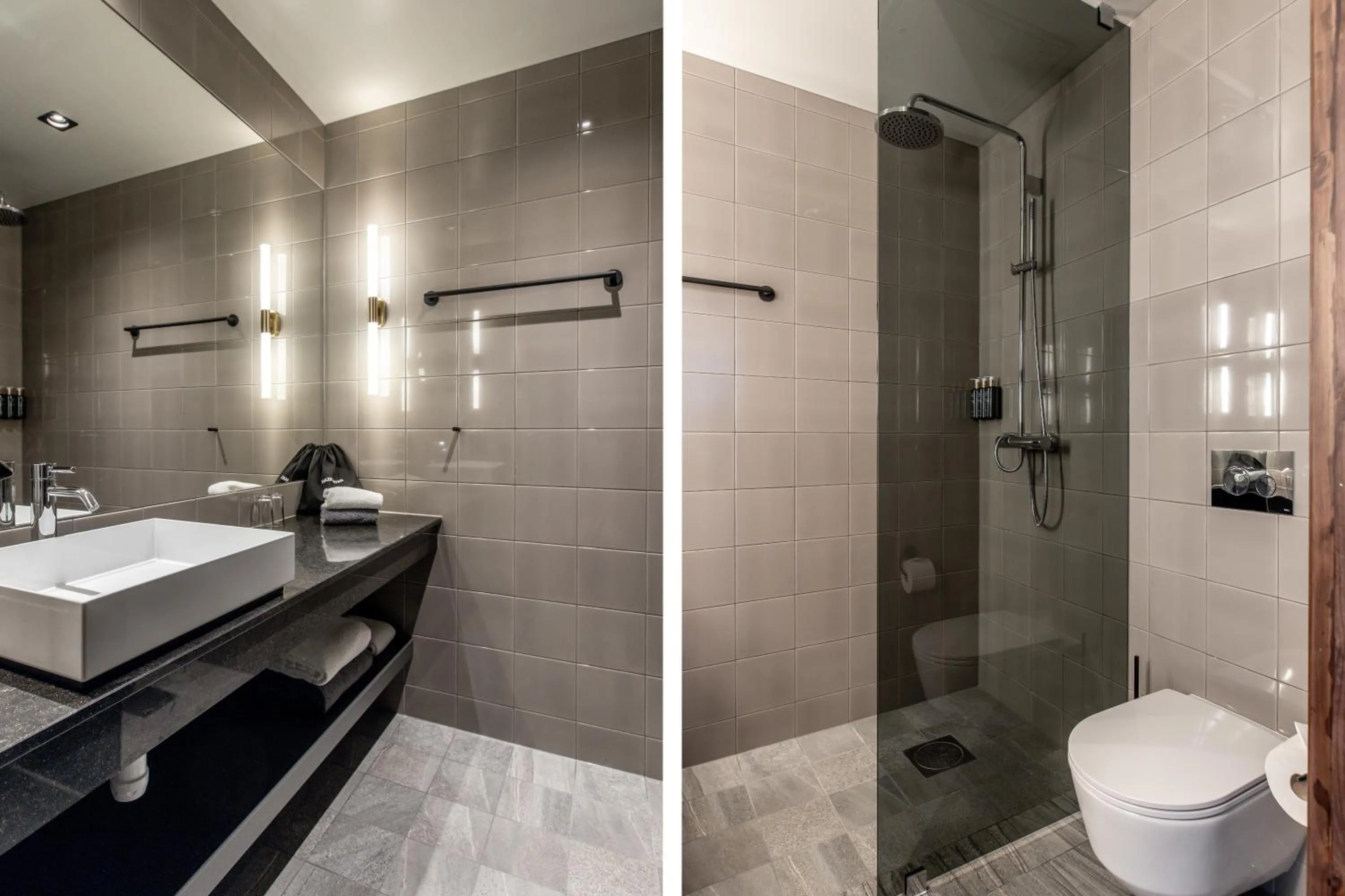 Shower in Clarion Hotel Umeå