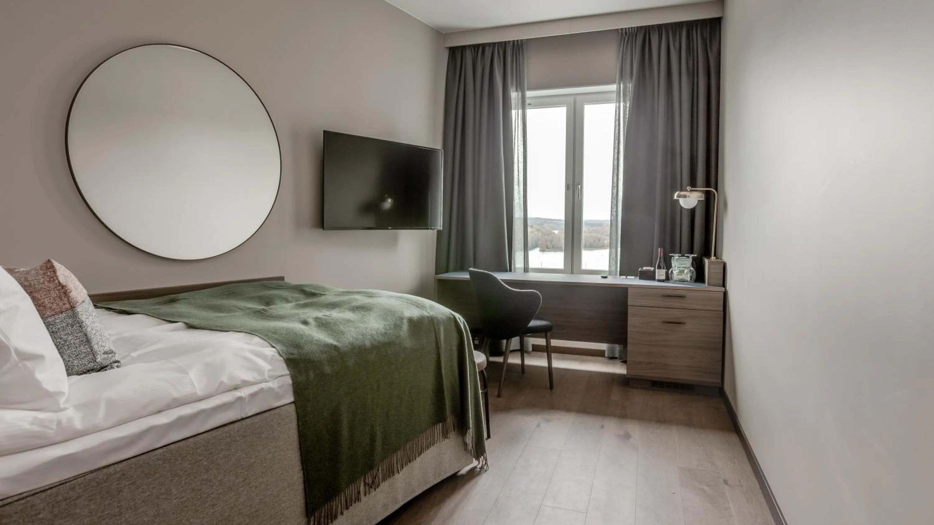 Bed in Clarion Hotel Umeå