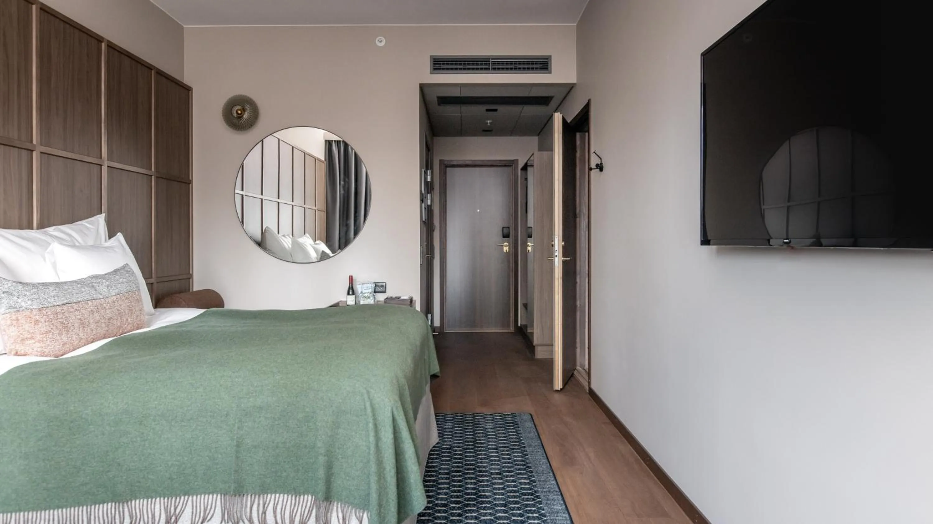 Bed in Clarion Hotel Umeå