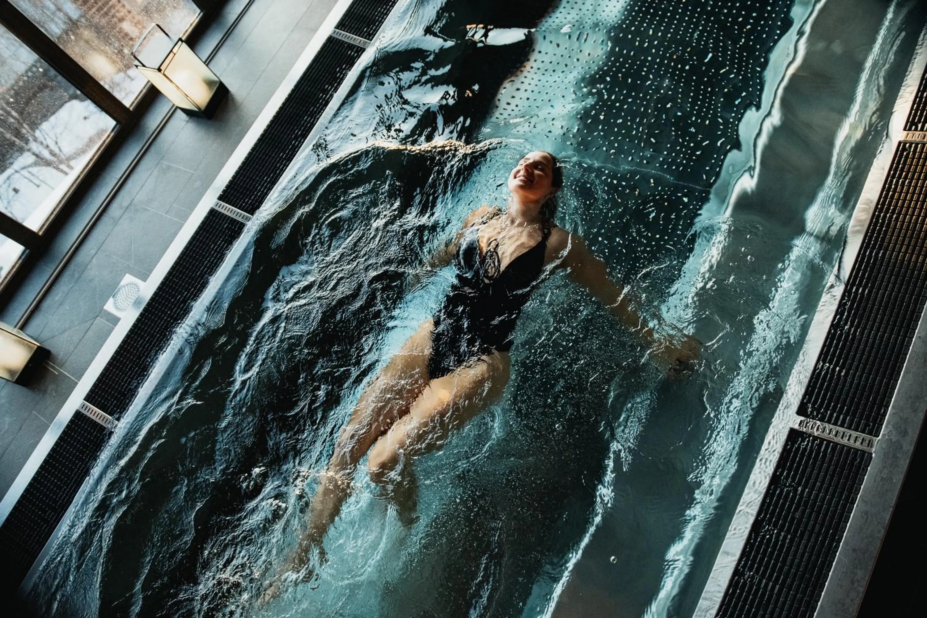 Swimming pool in Clarion Hotel Umeå