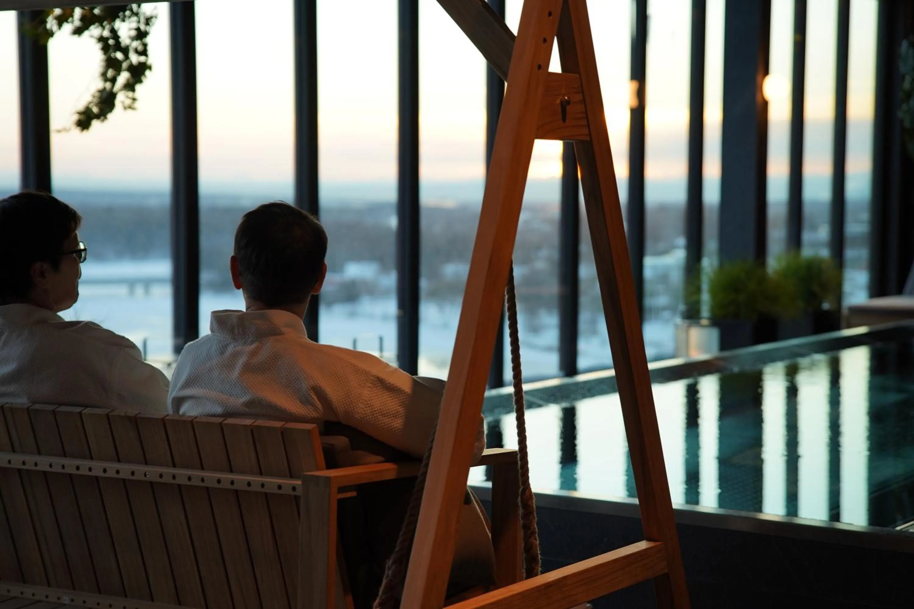 Swimming pool in Clarion Hotel Umeå