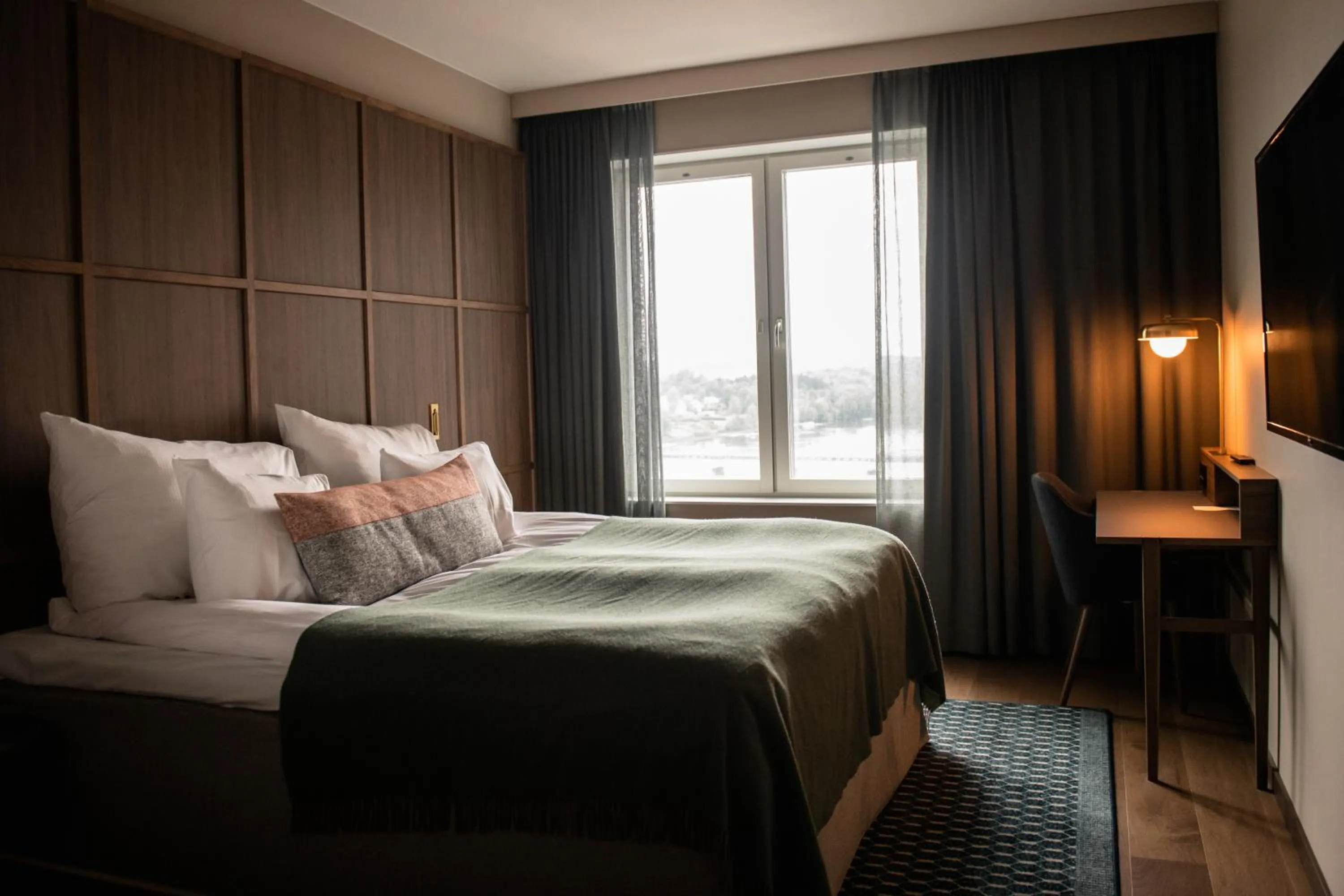 Bedroom, Bed in Clarion Hotel Umeå