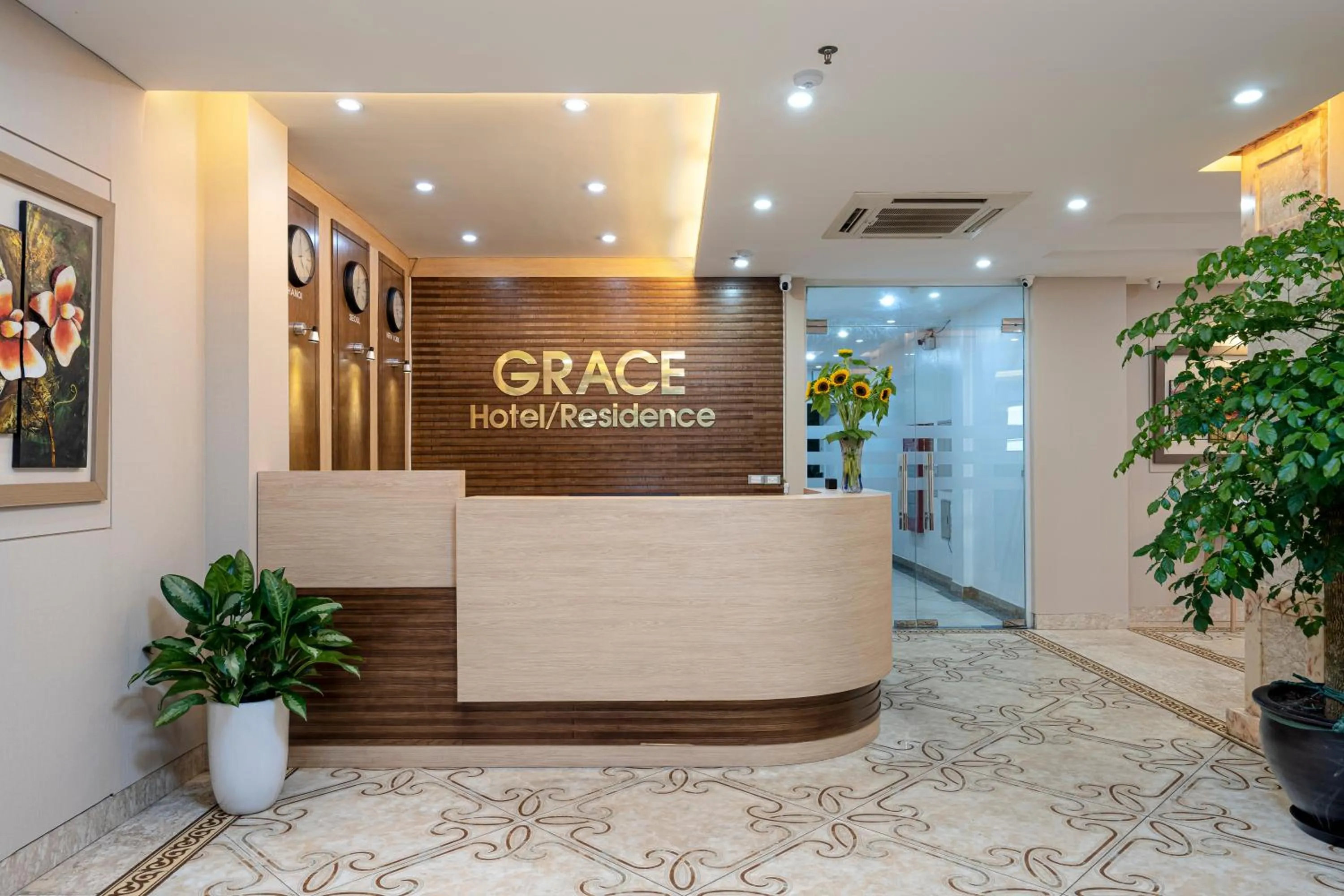 Lobby or reception in 그레이스 호텔 Grace Hotel & Residence