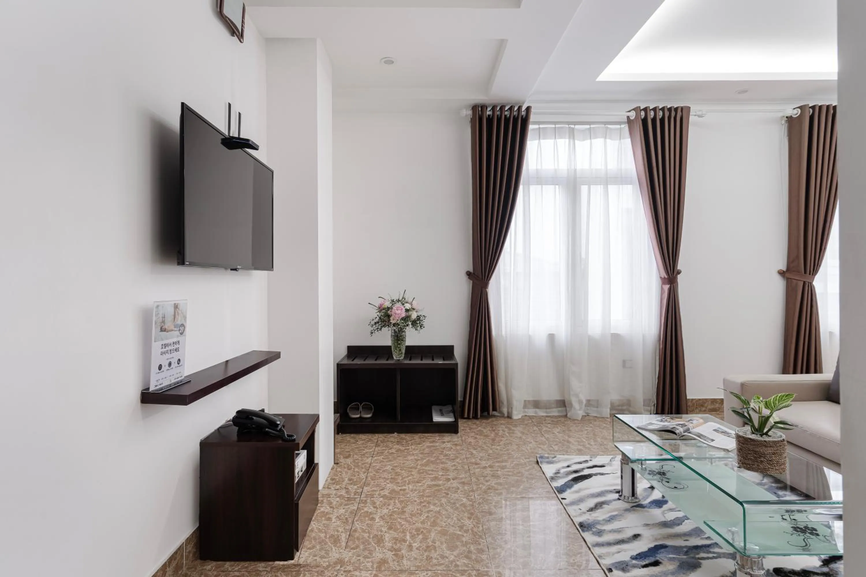 Bedroom in 그레이스 호텔 Grace Hotel & Residence