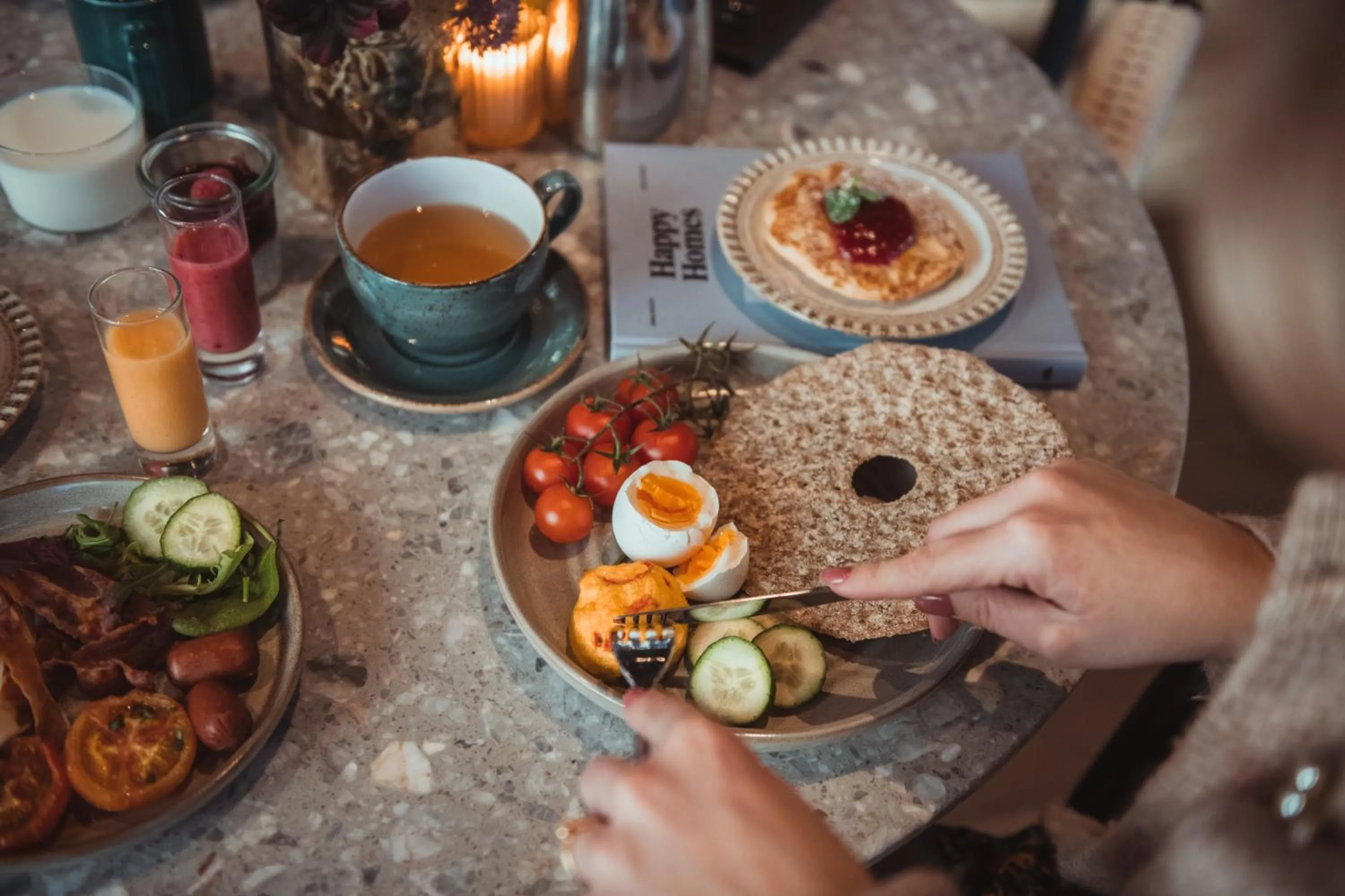Buffet breakfast in Quality Hotel Harstad