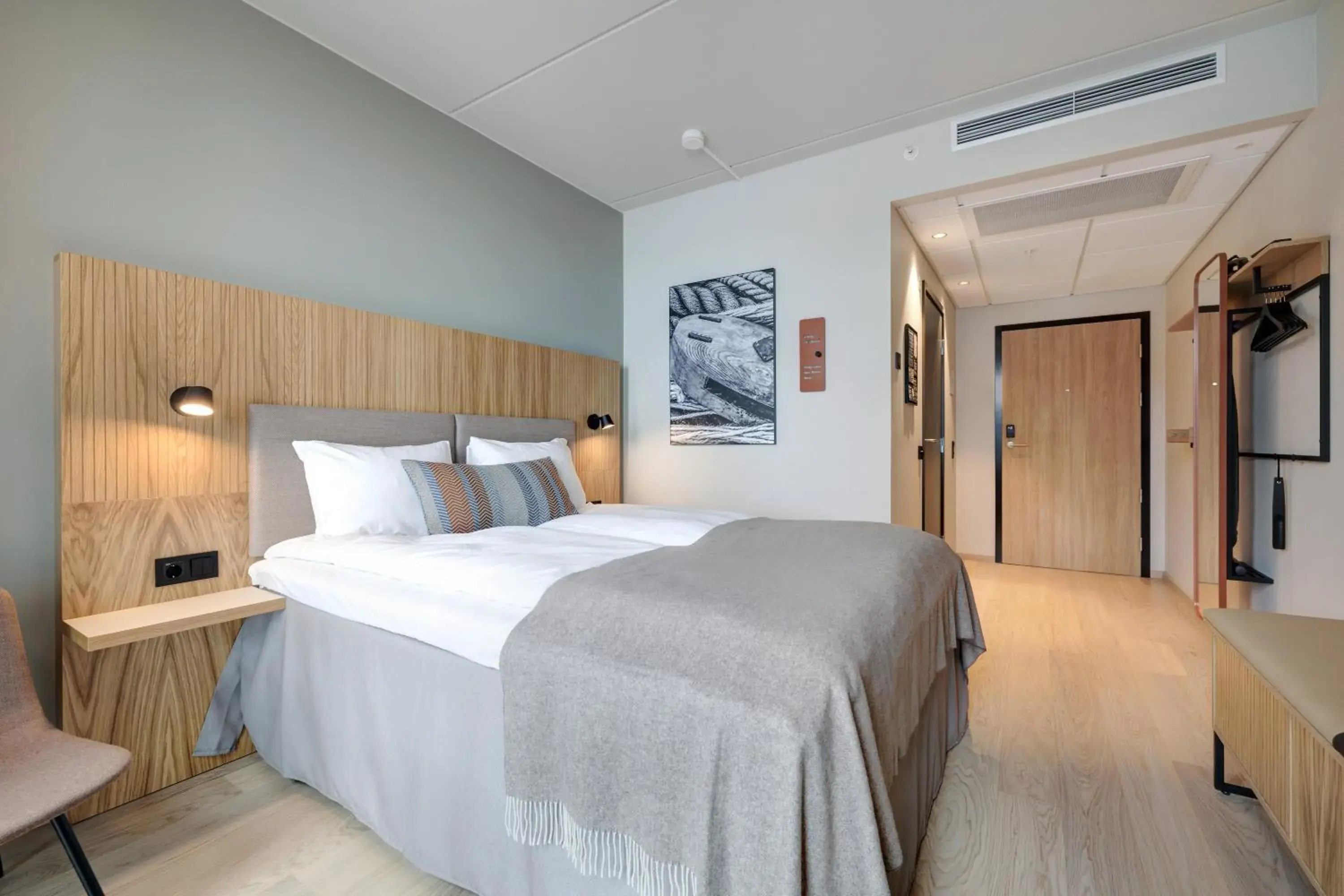 Bed in Quality Hotel Harstad Bed in Quality Hotel Harstad