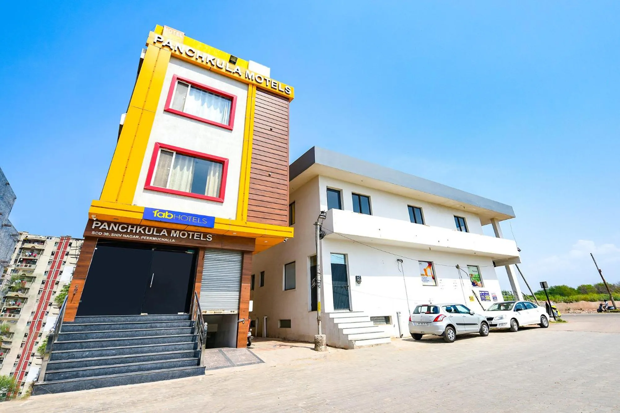 Property building in FabEscape Panchkula Motels