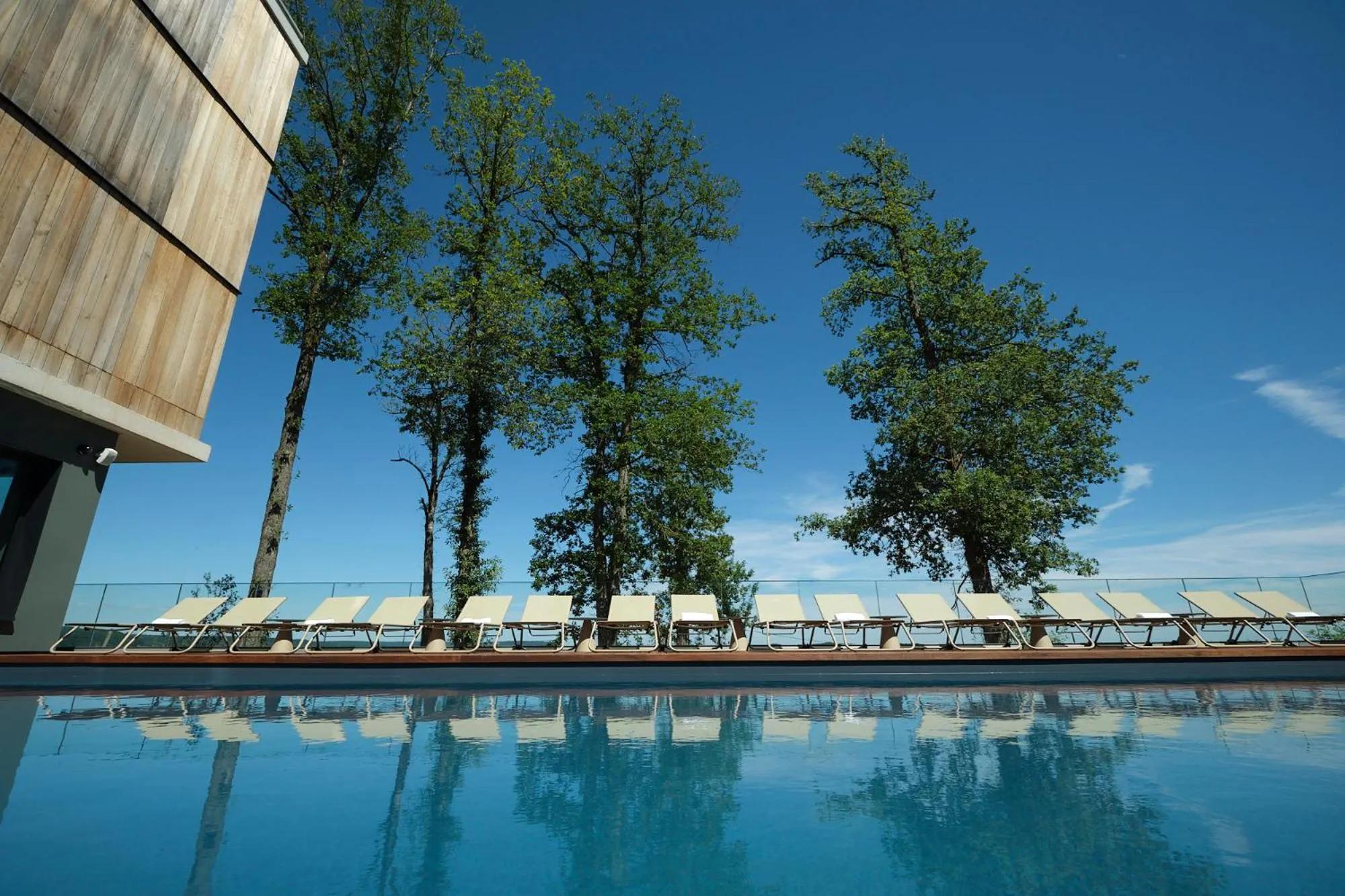 Swimming pool in LOISIUM Wine & Spa Hotel Champagne
