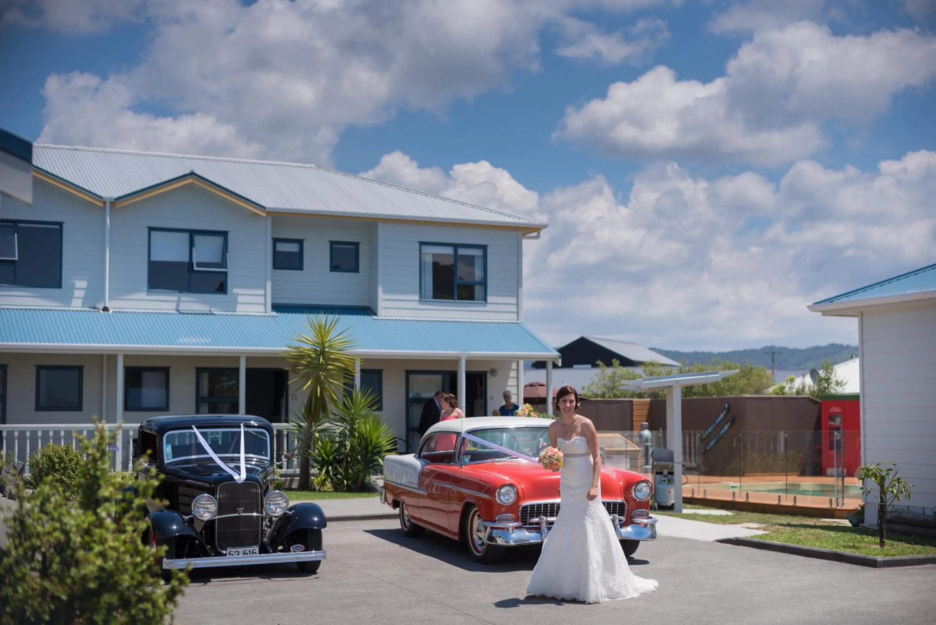 Property building in Matakana Motel