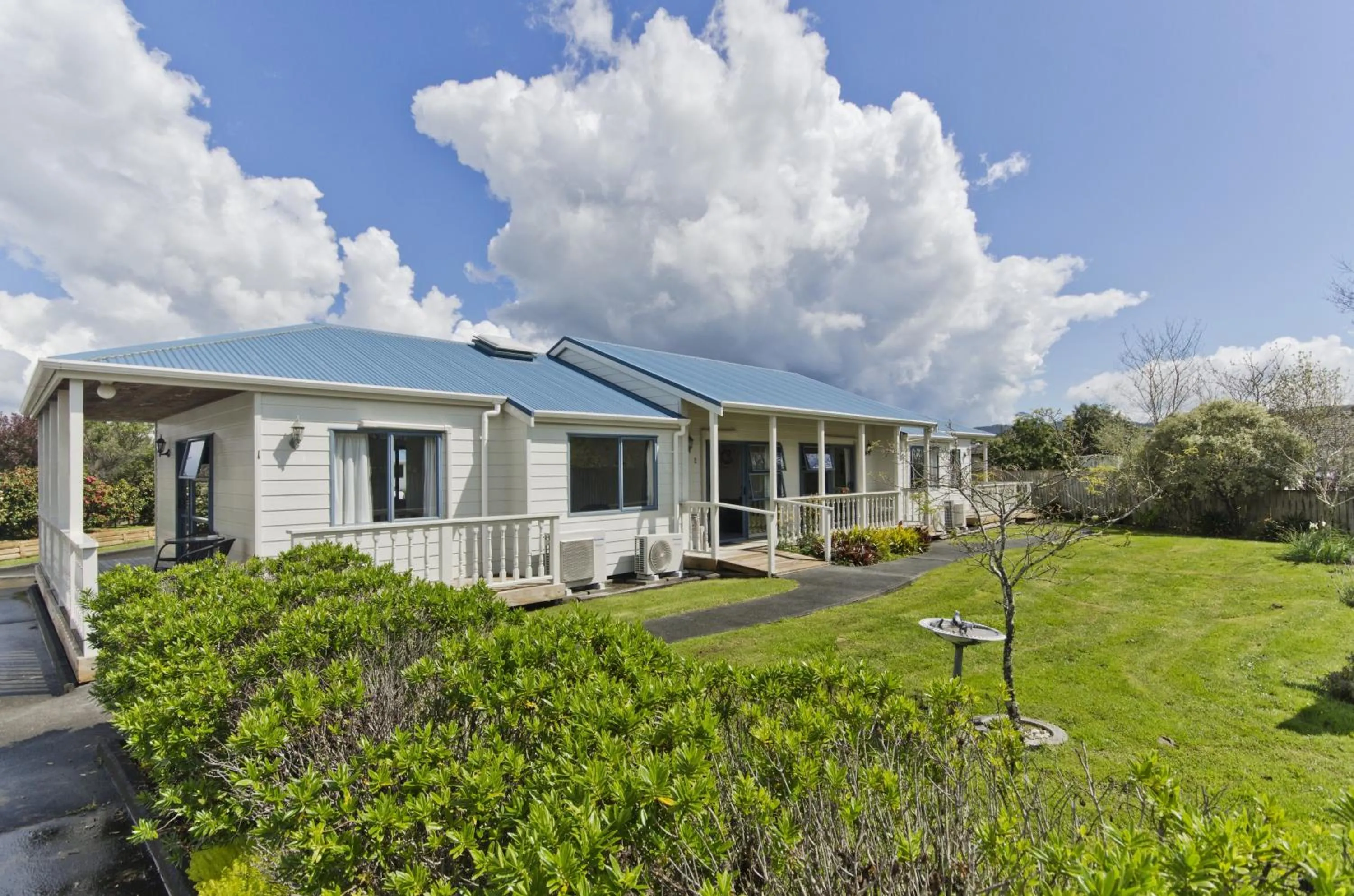 Garden in Matakana Motel