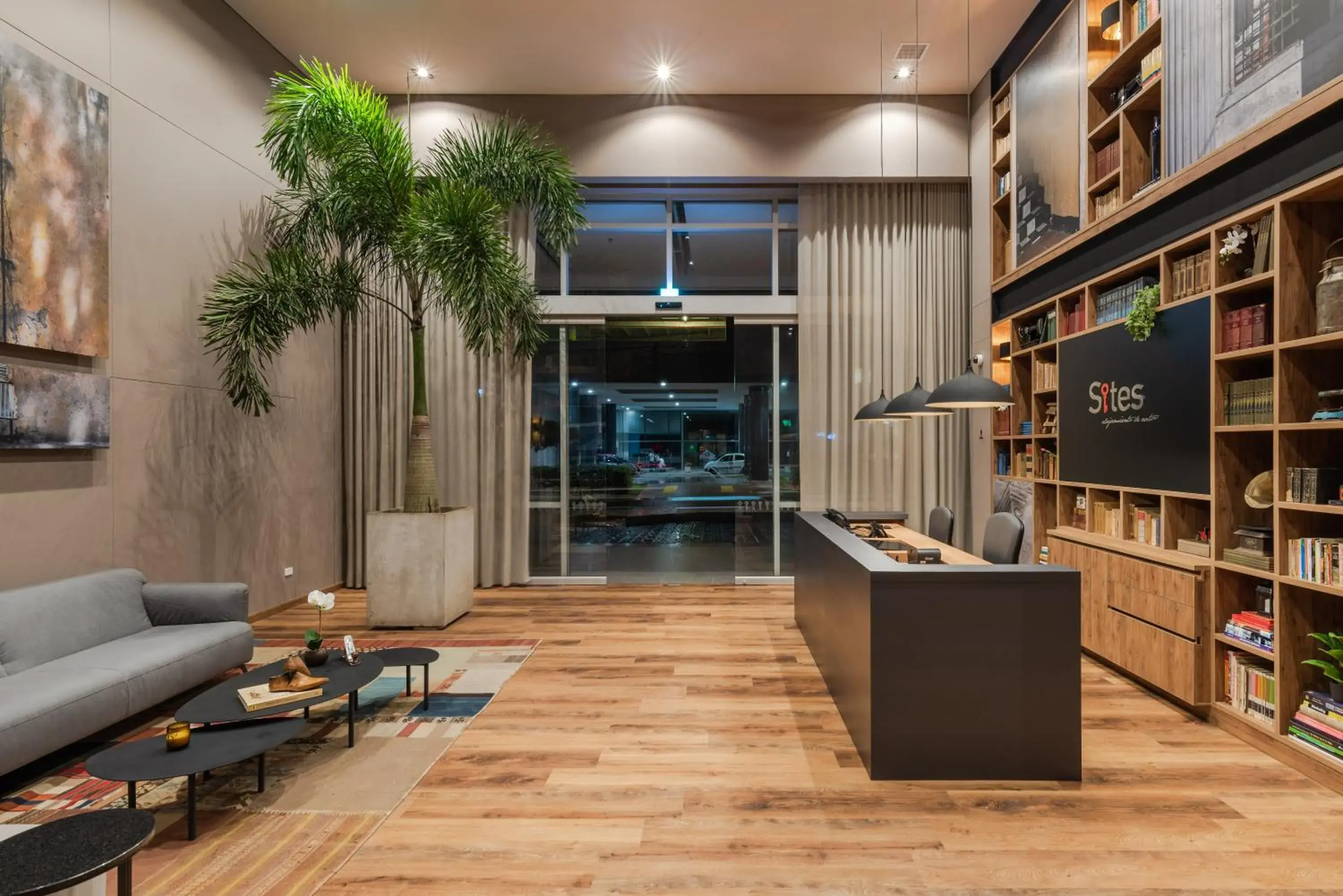 Lobby or reception in Hotel Sites Barranquilla Lobby or reception in Hotel Sites Barranquilla