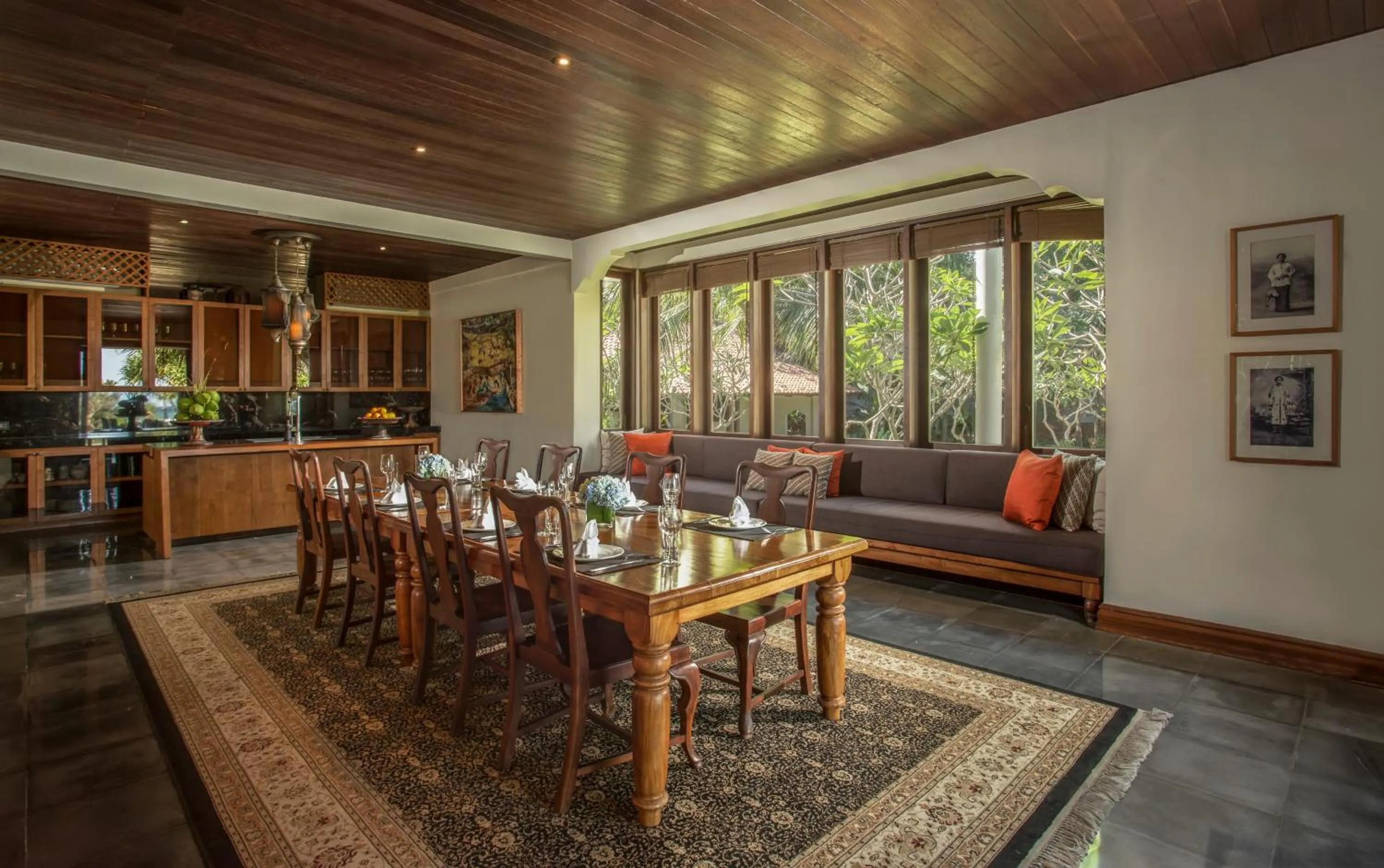 Dining area in Jeeva Saba Bali