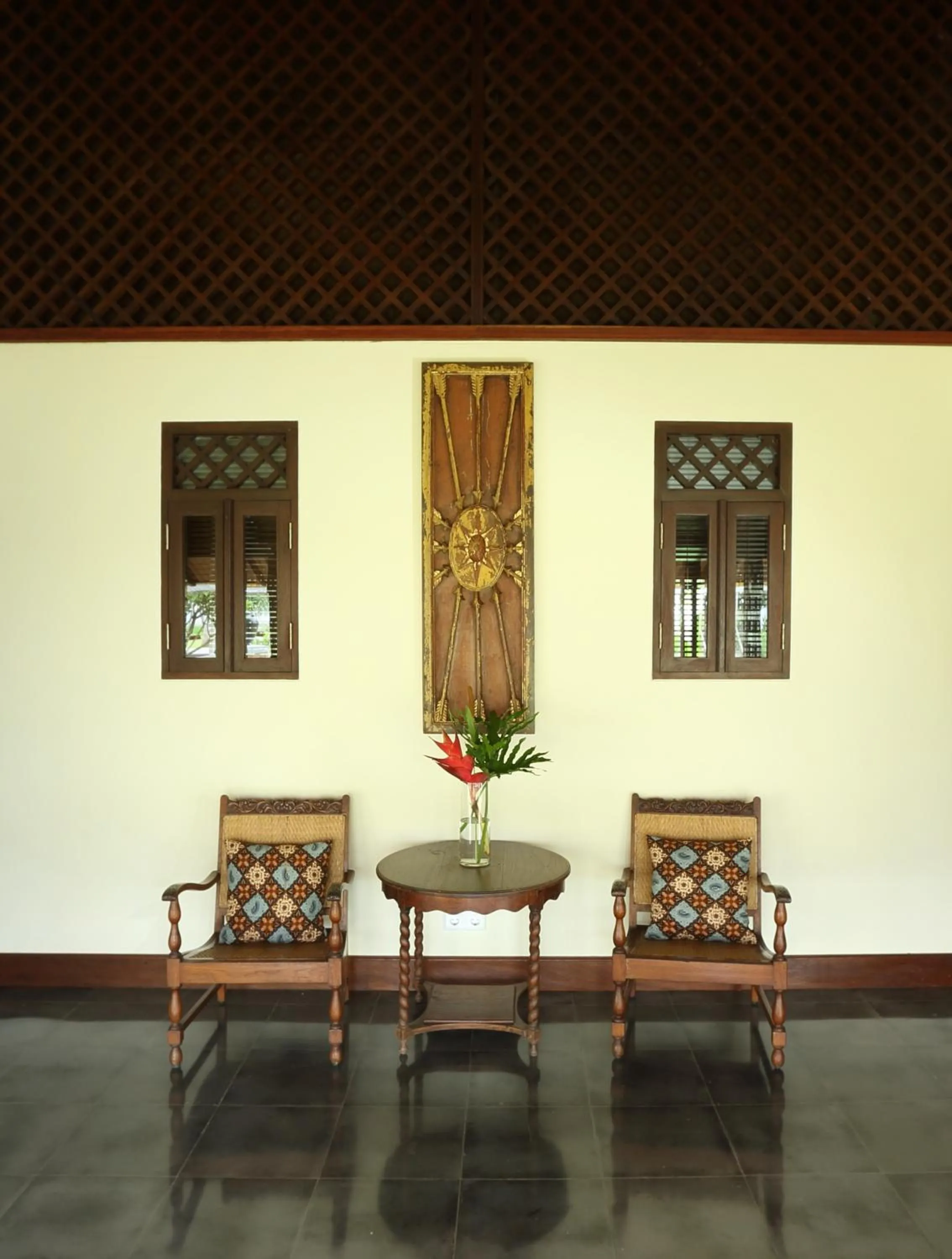 Seating area in Jeeva Saba Bali