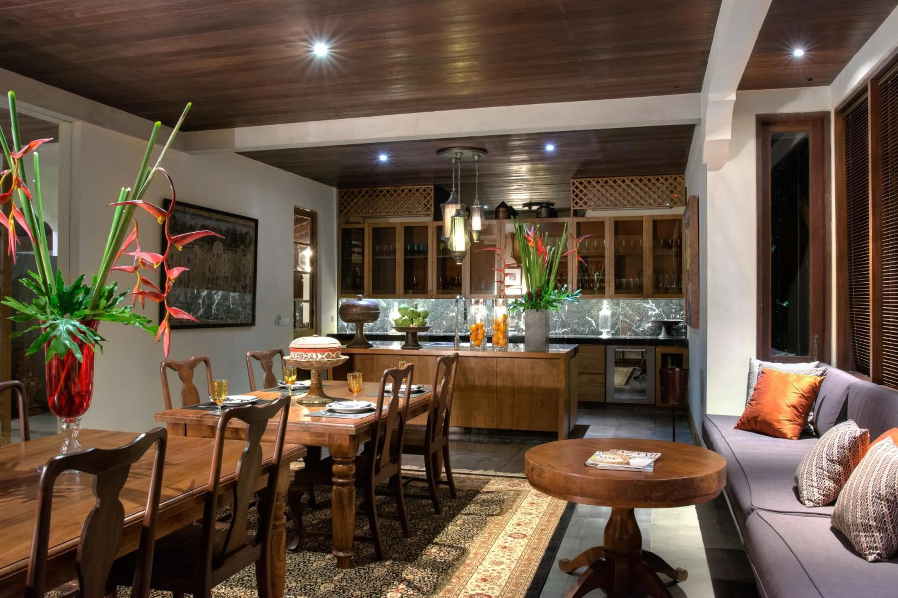 Dining area in Jeeva Saba Bali