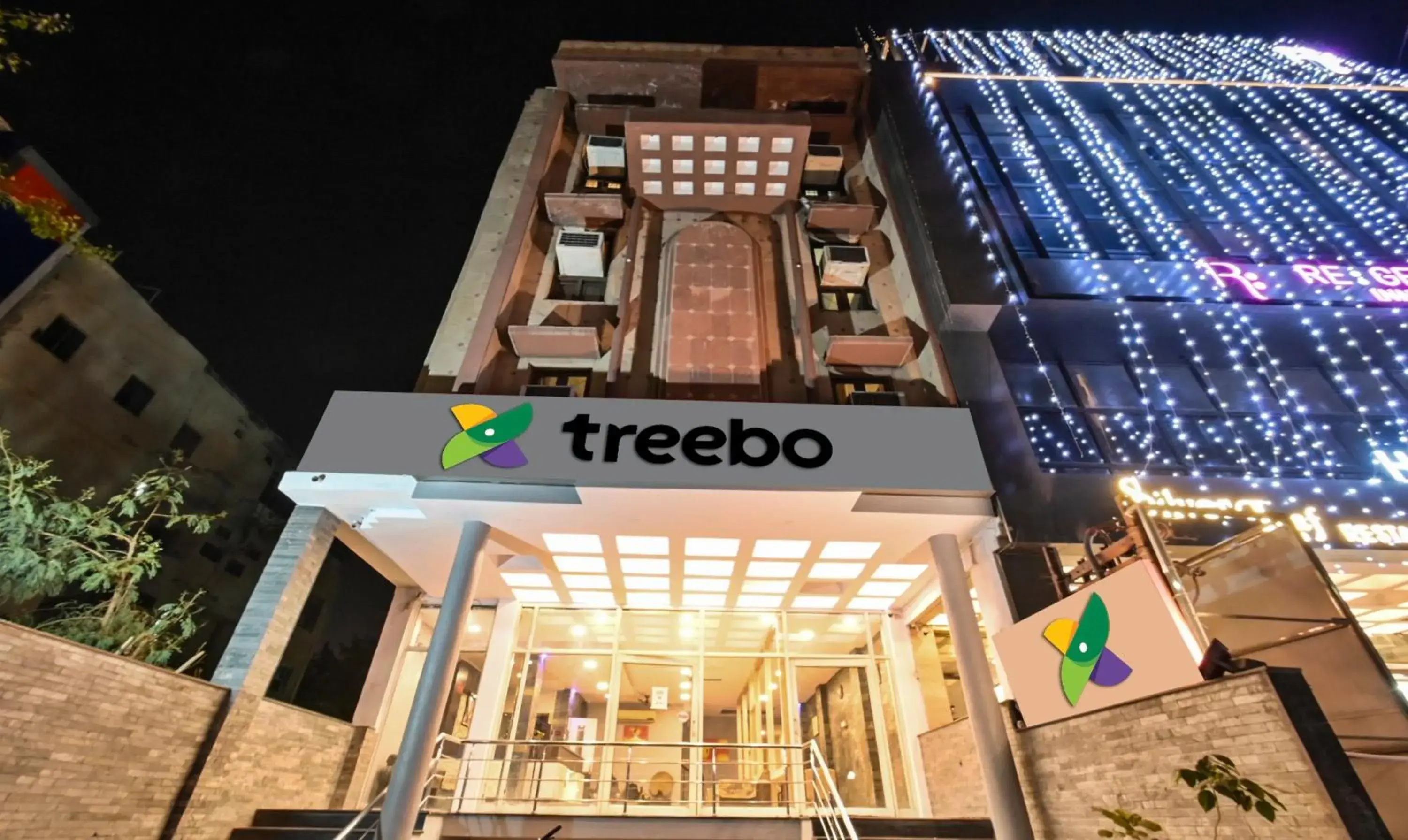 Property building in Treebo Siddharth Property building in Treebo Siddharth