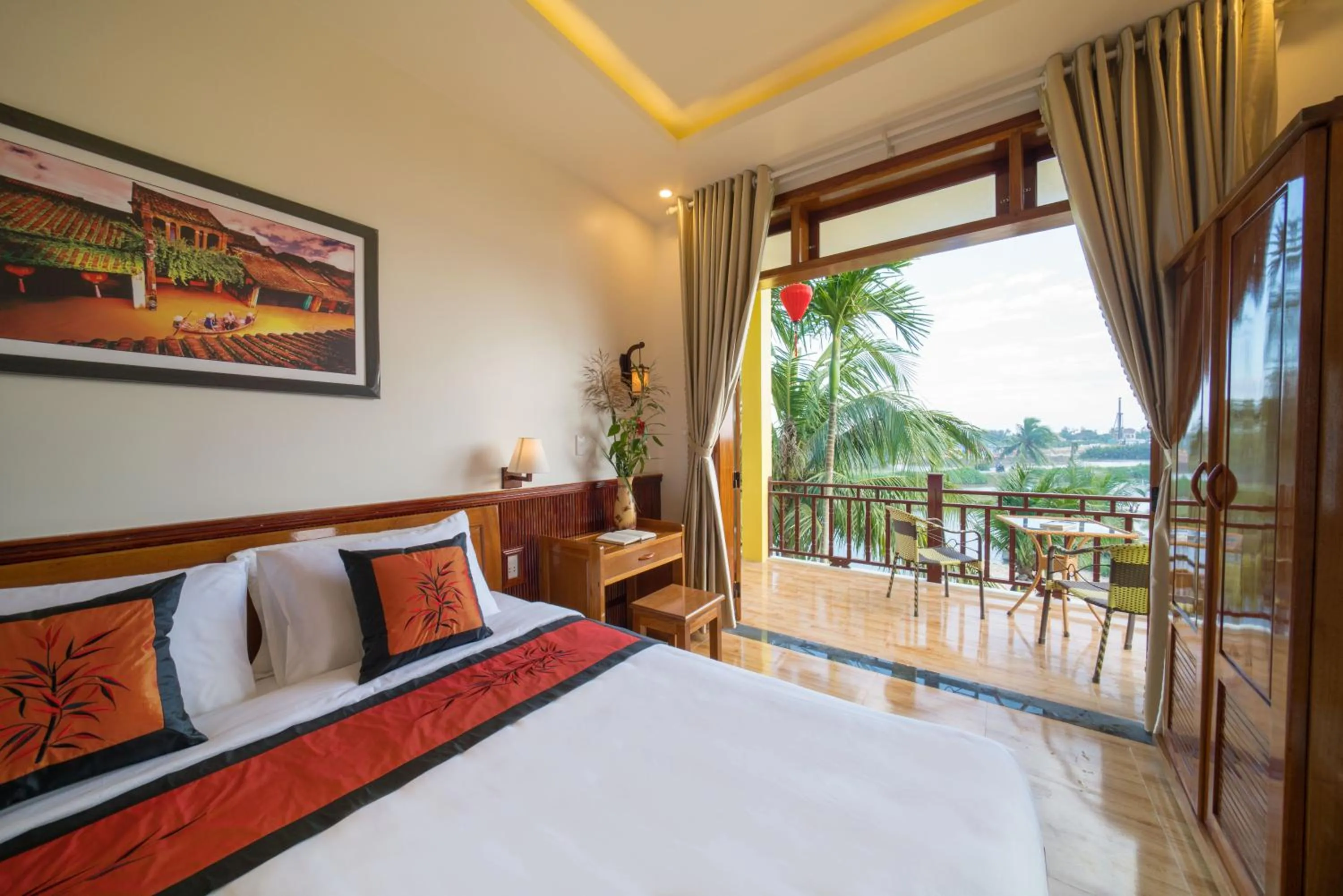 Lake view, Bed in Lakeview Villa Homestay