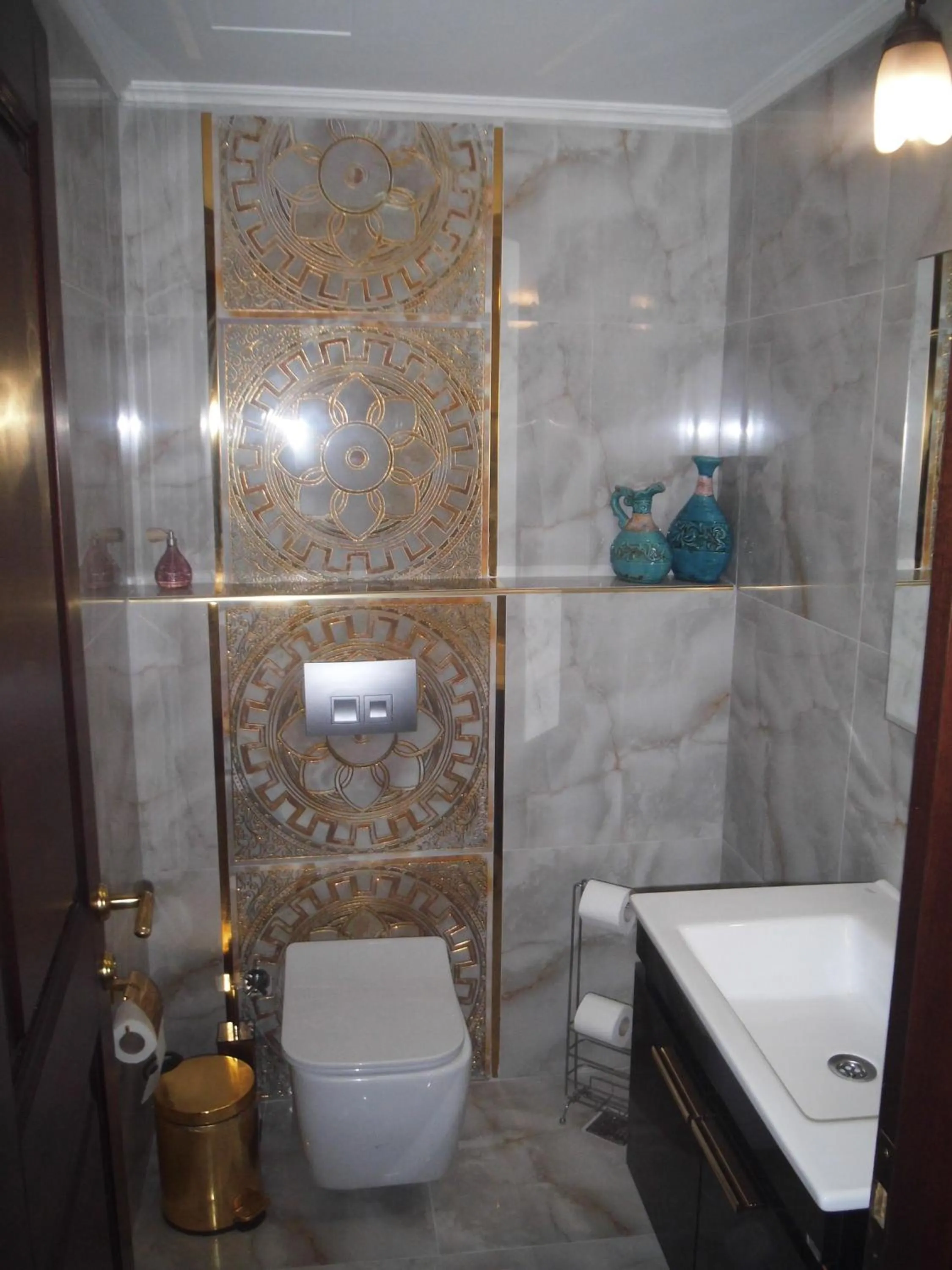 Decorative detail in Hotel Daphne