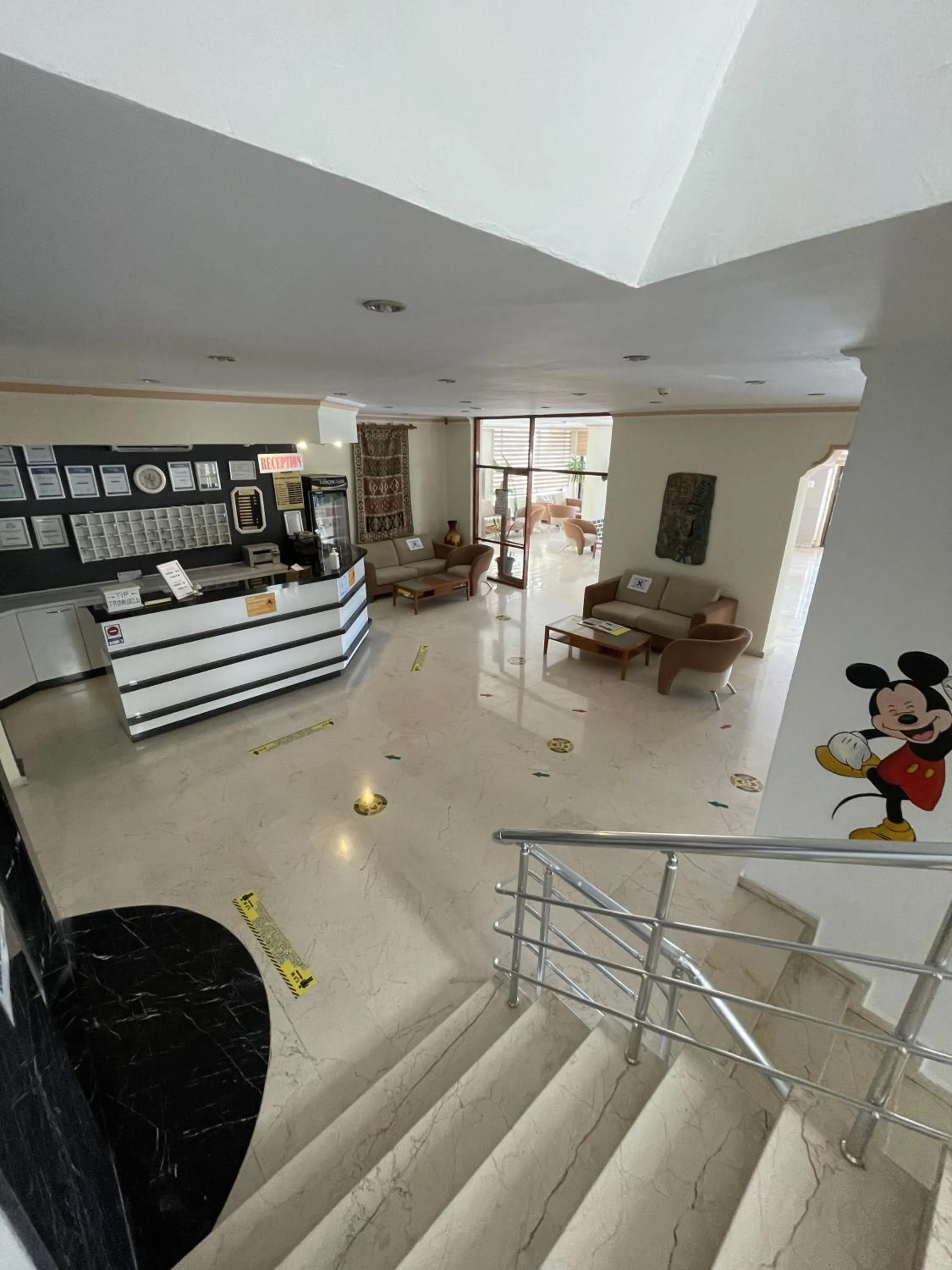 Lobby or reception in Miray Hotel Kleopatra