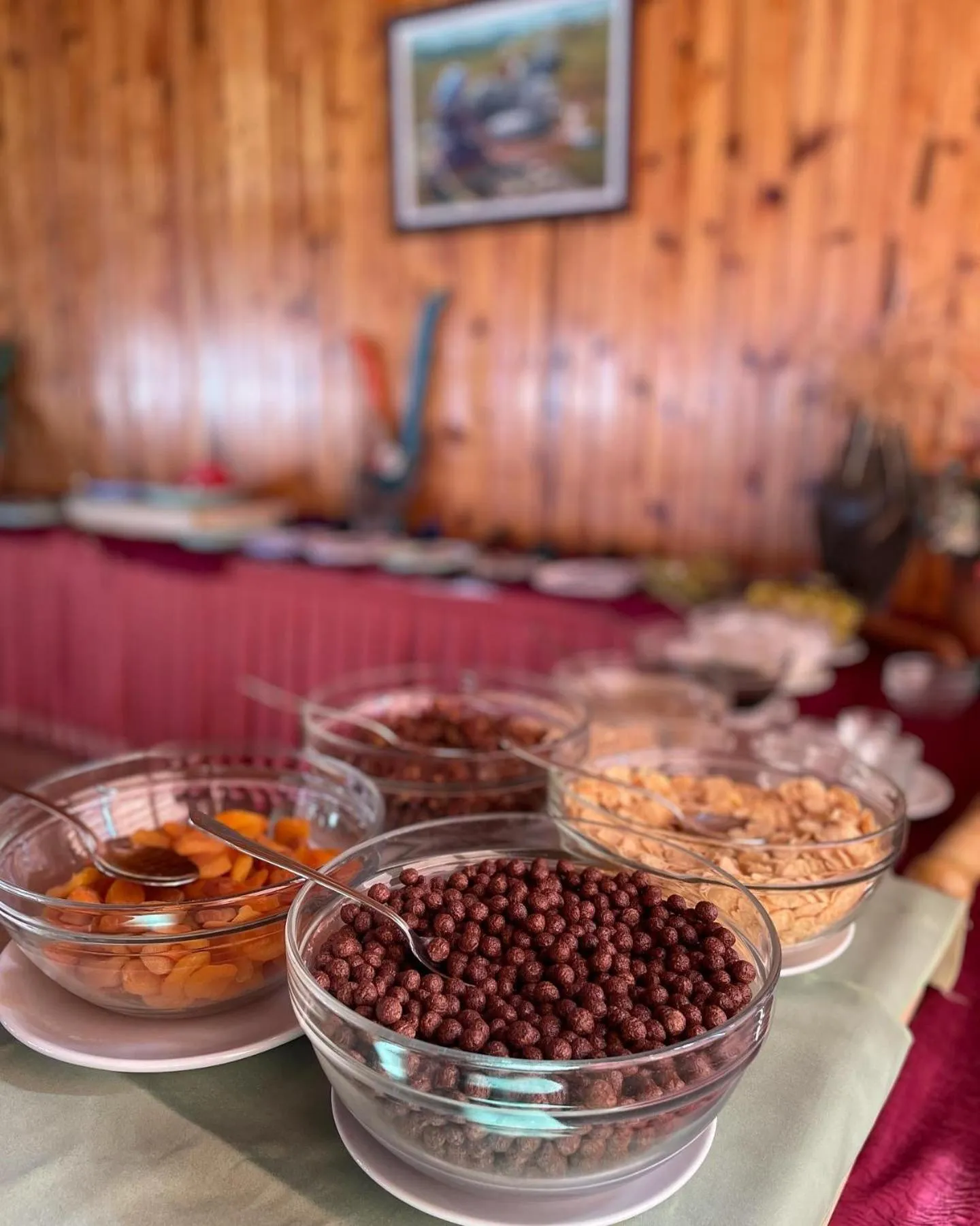 Buffet breakfast in Miray Hotel Kleopatra