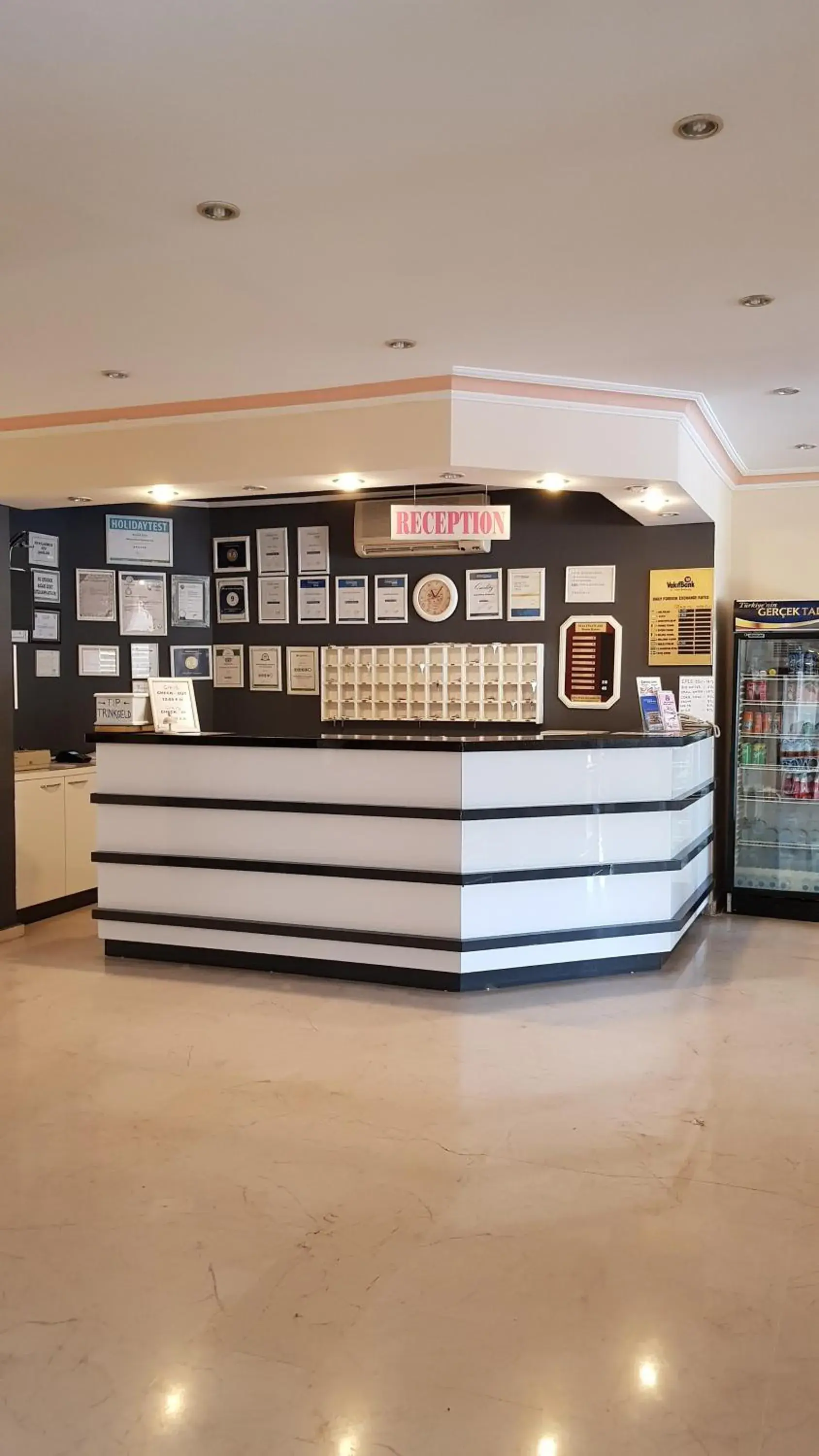 Lobby or reception in Miray Hotel Kleopatra Lobby or reception in Miray Hotel Kleopatra