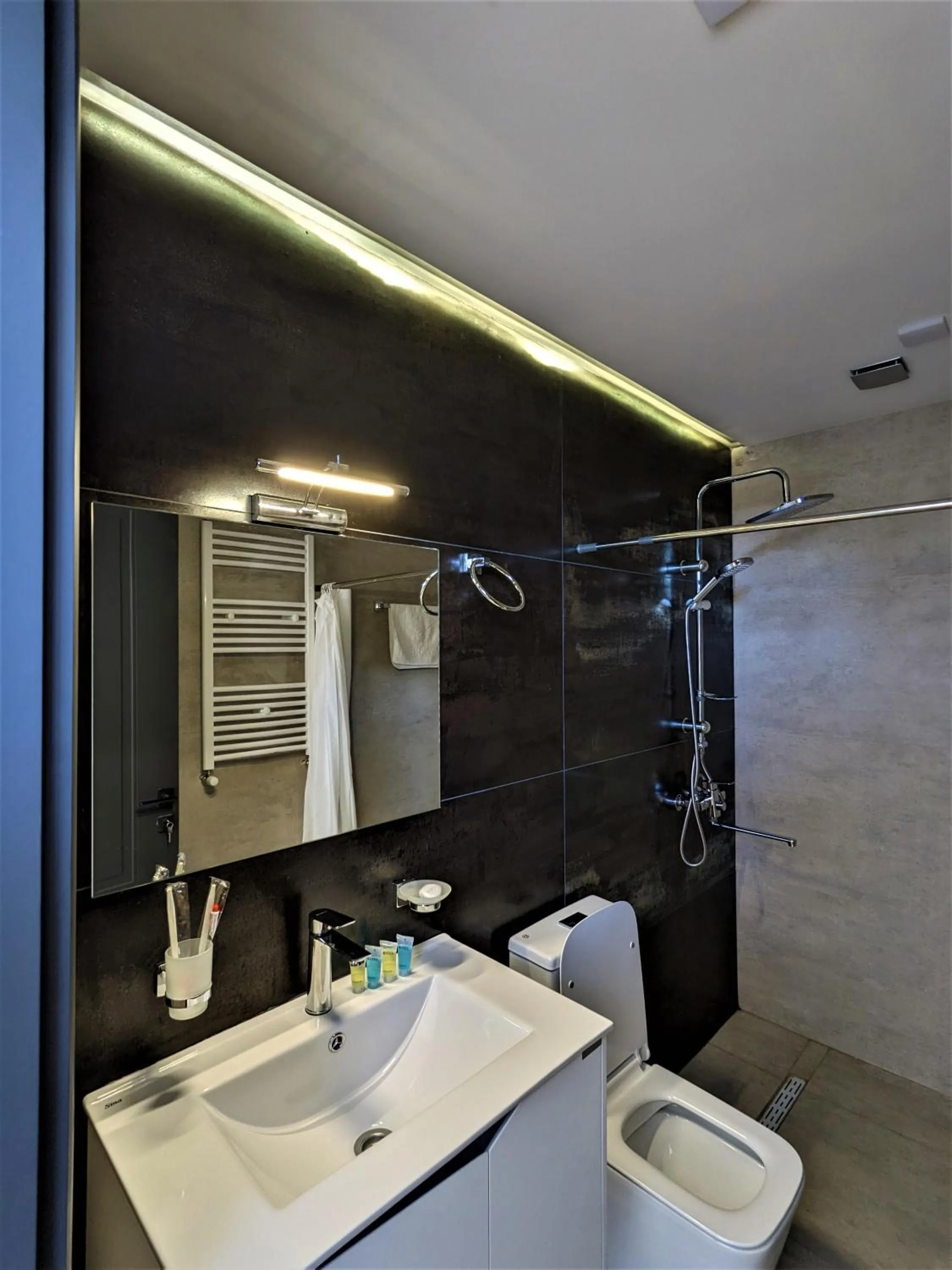 Shower in Milky Way