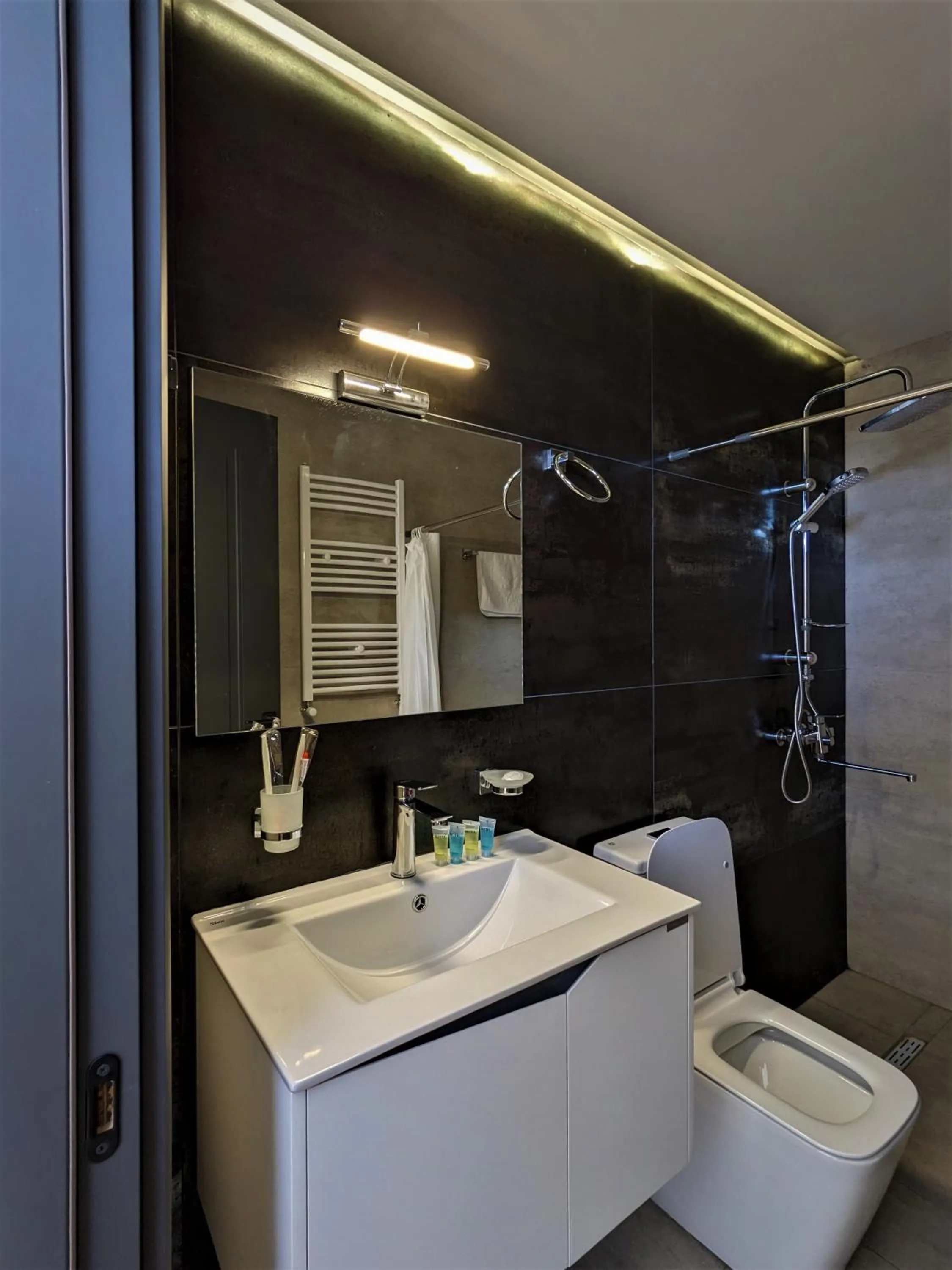 Shower in Milky Way