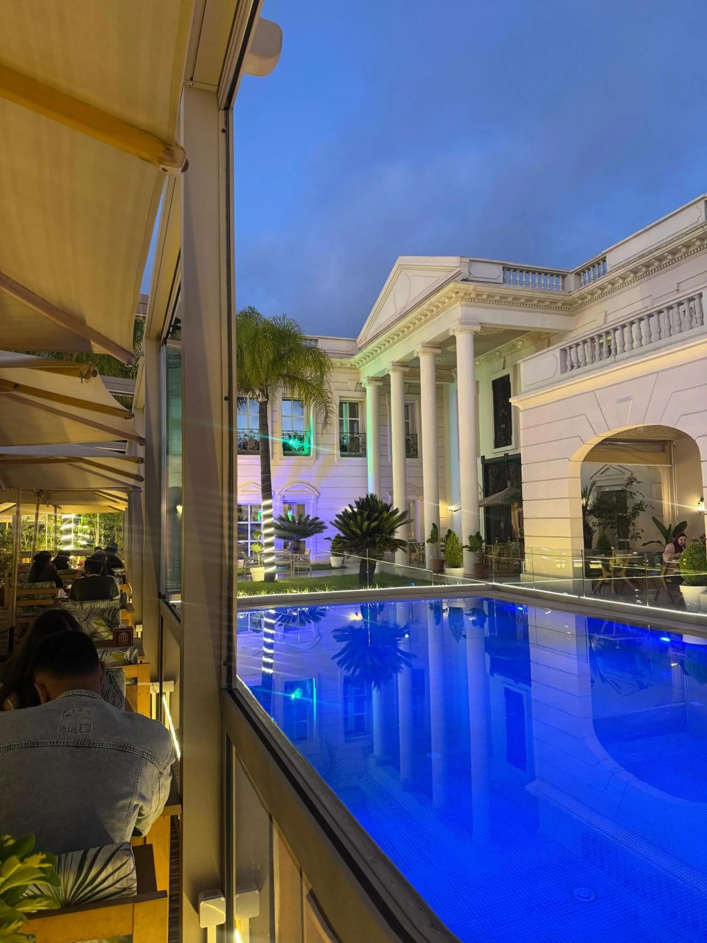 Restaurant/places to eat in THE WHITE PALACE Rabat